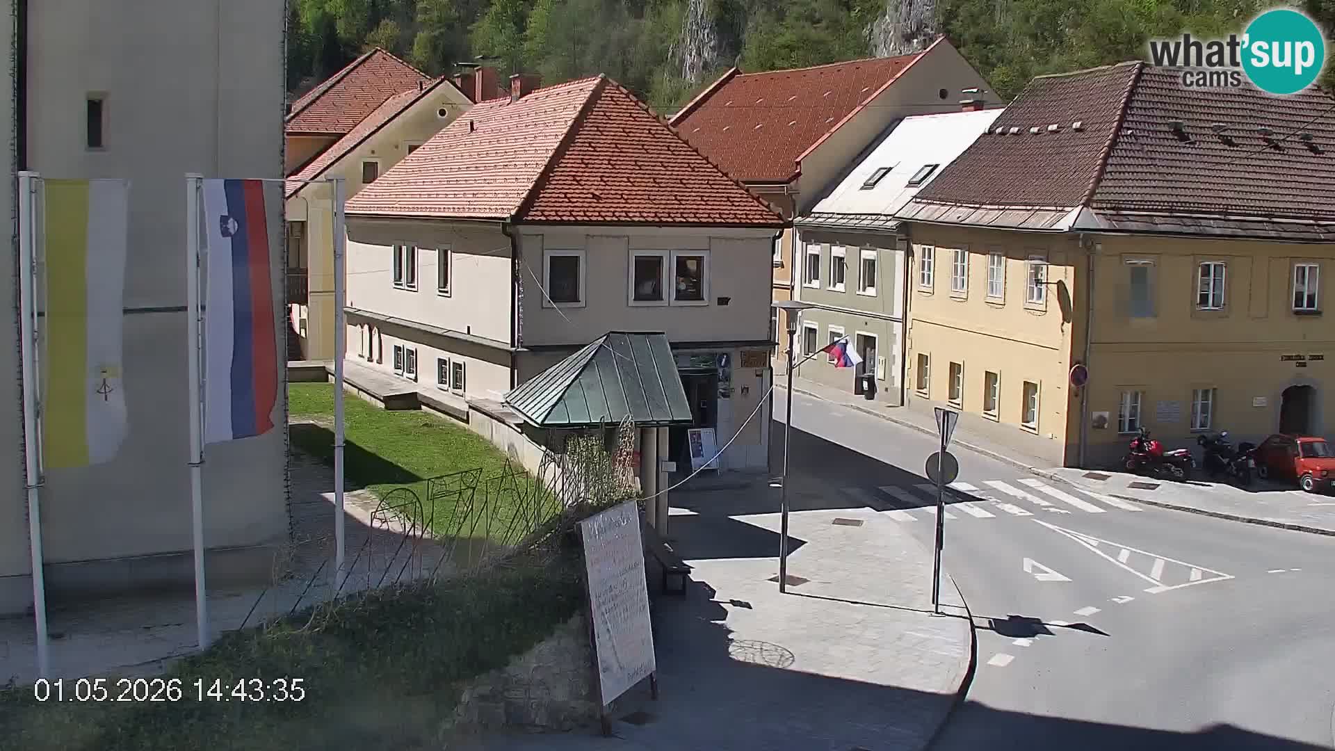 Črna na Koroškem Stadtzentrum | Koroška | Slowenien
