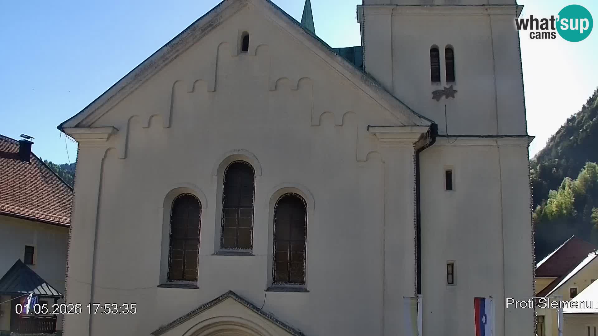 Črna na Koroškem Stadtzentrum | Koroška | Slowenien