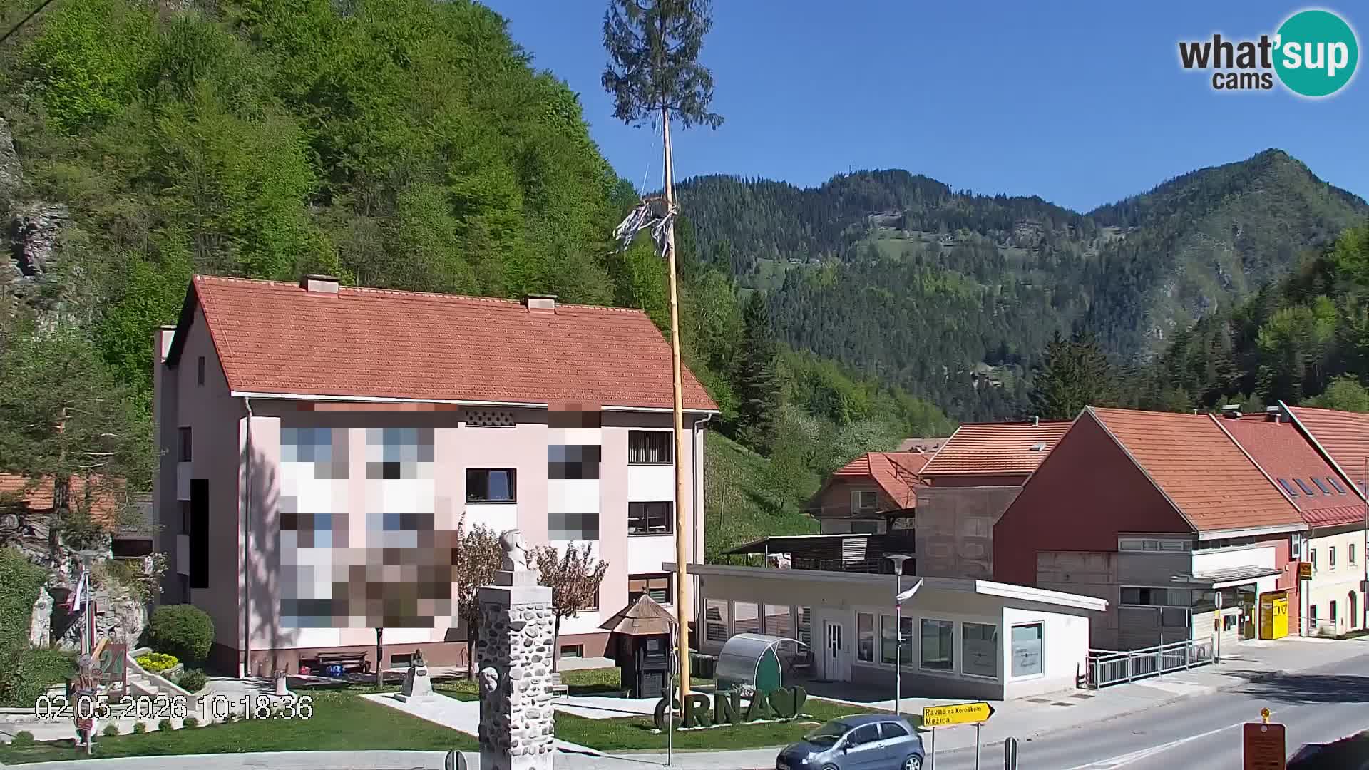 Črna na Koroškem mestno jedro | Koroška