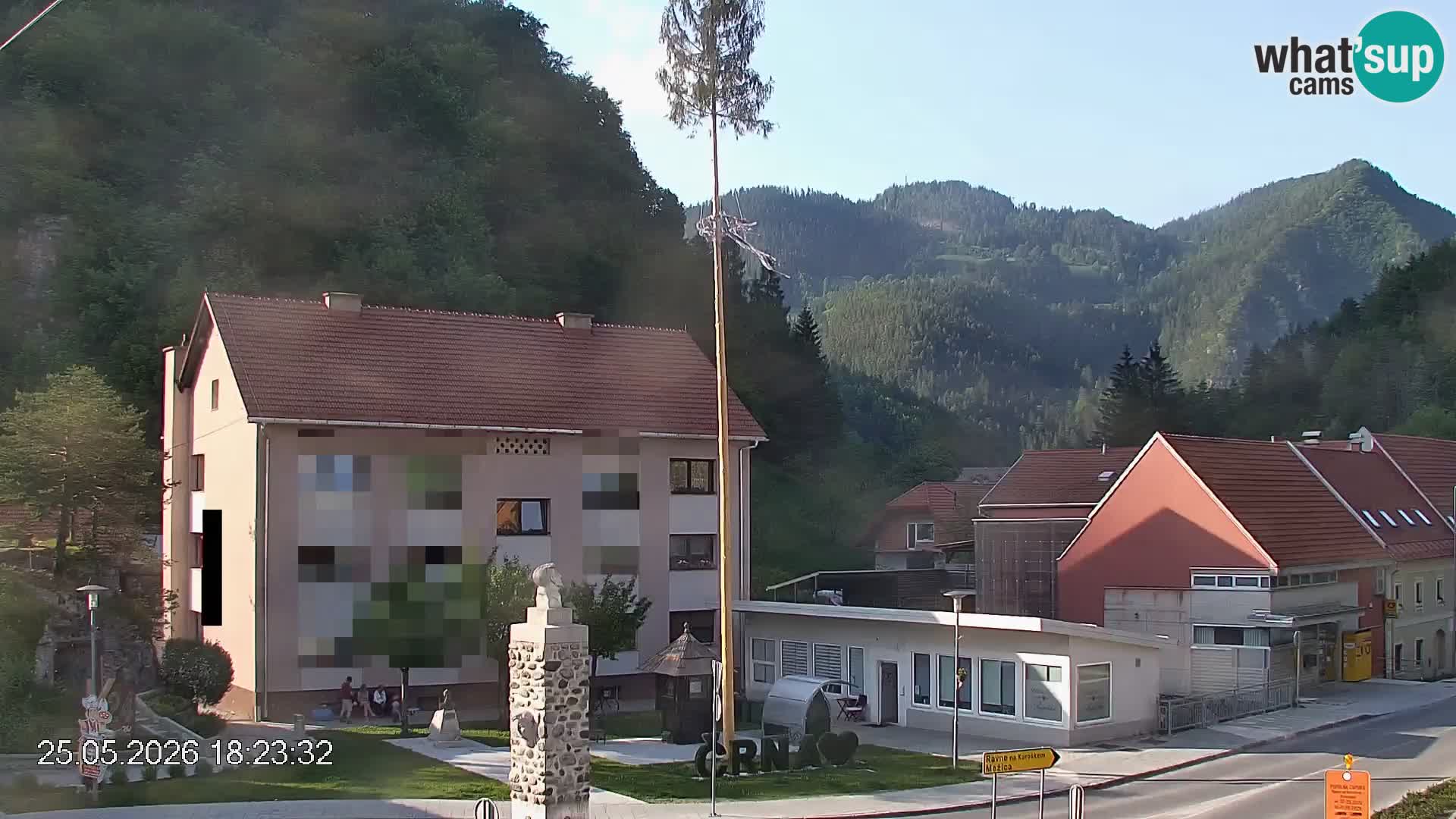 Črna na Koroškem mestno jedro | Koroška