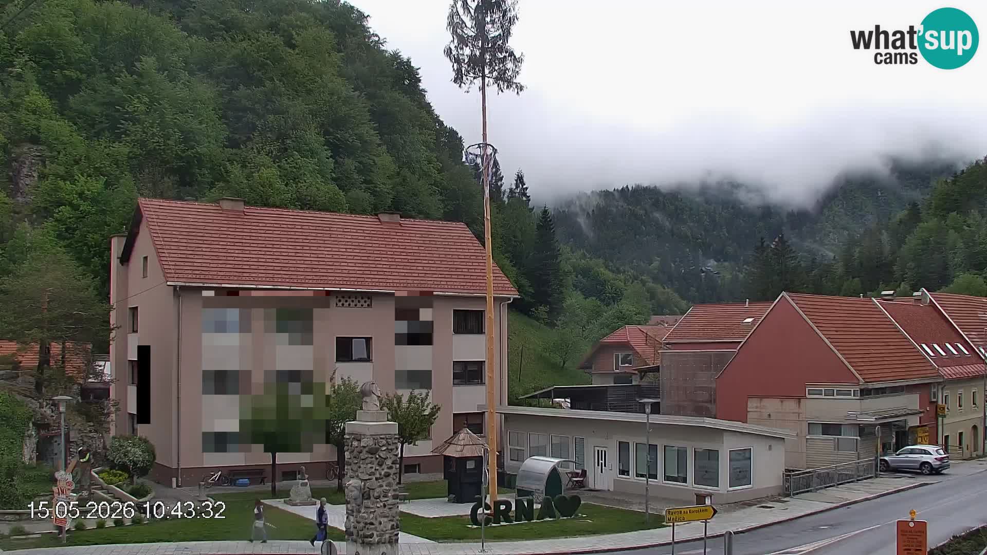 Črna na Koroškem Stadtzentrum | Koroška | Slowenien