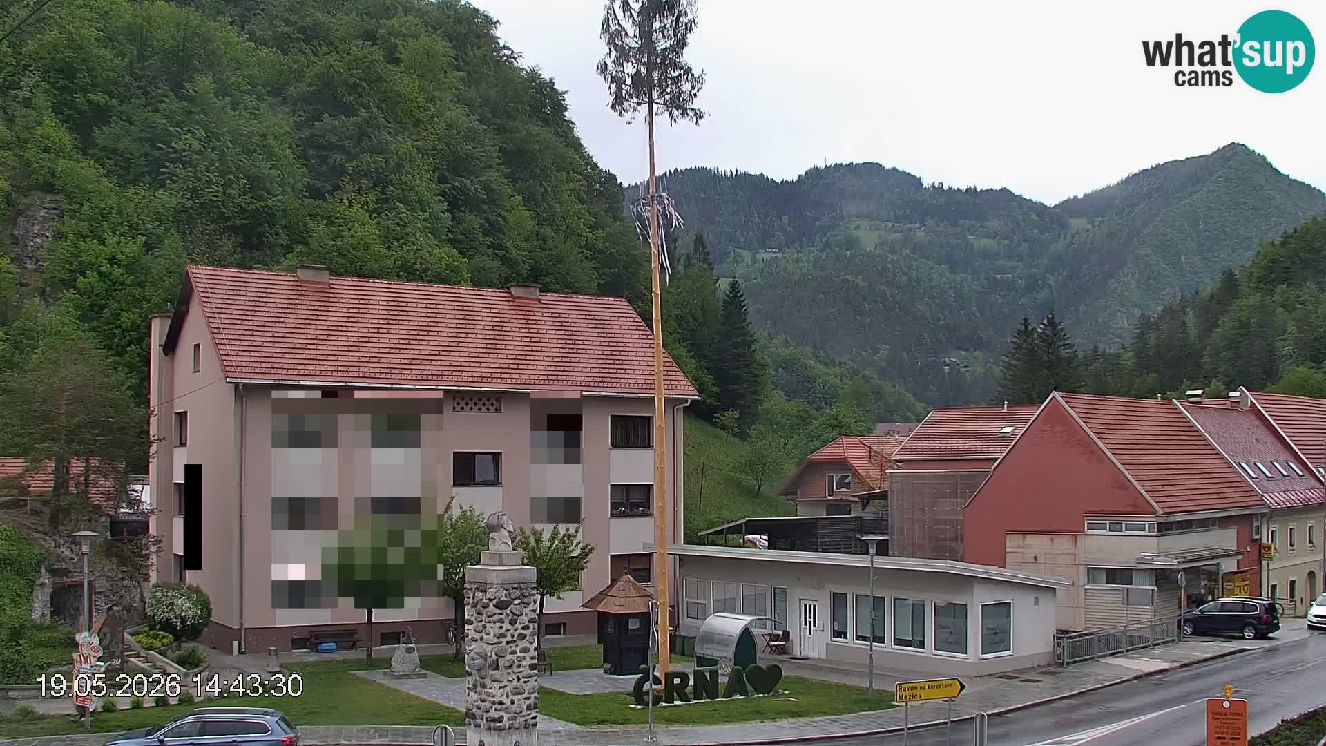 Črna na Koroškem Stadtzentrum | Koroška | Slowenien