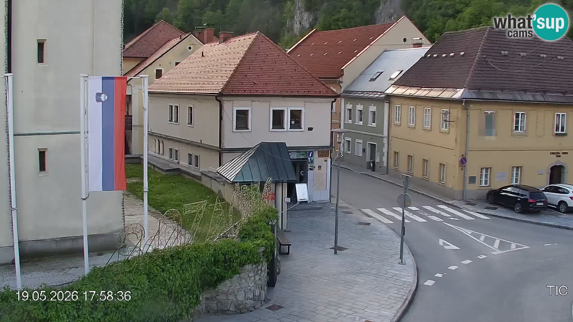 Črna na Koroškem Stadtzentrum | Koroška | Slowenien