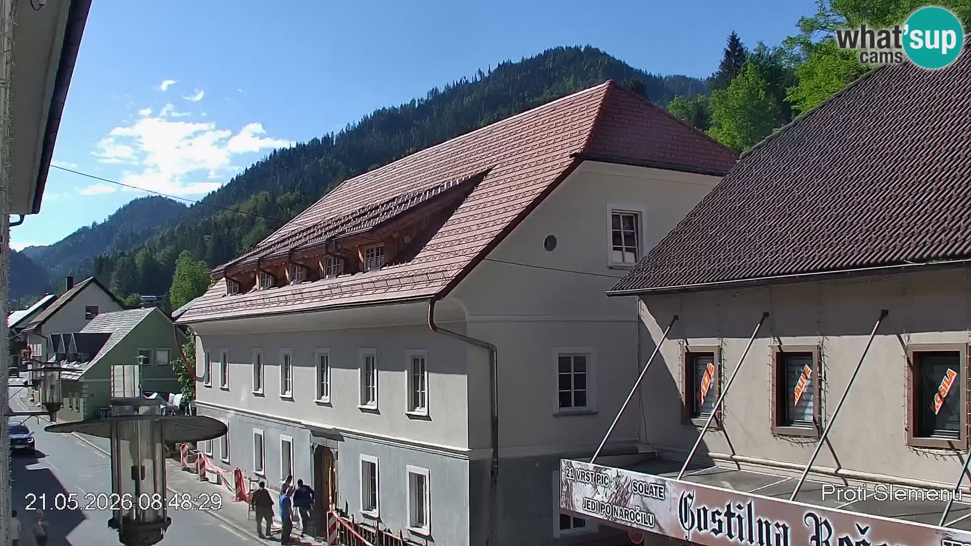 Črna na Koroškem Stadtzentrum | Koroška | Slowenien
