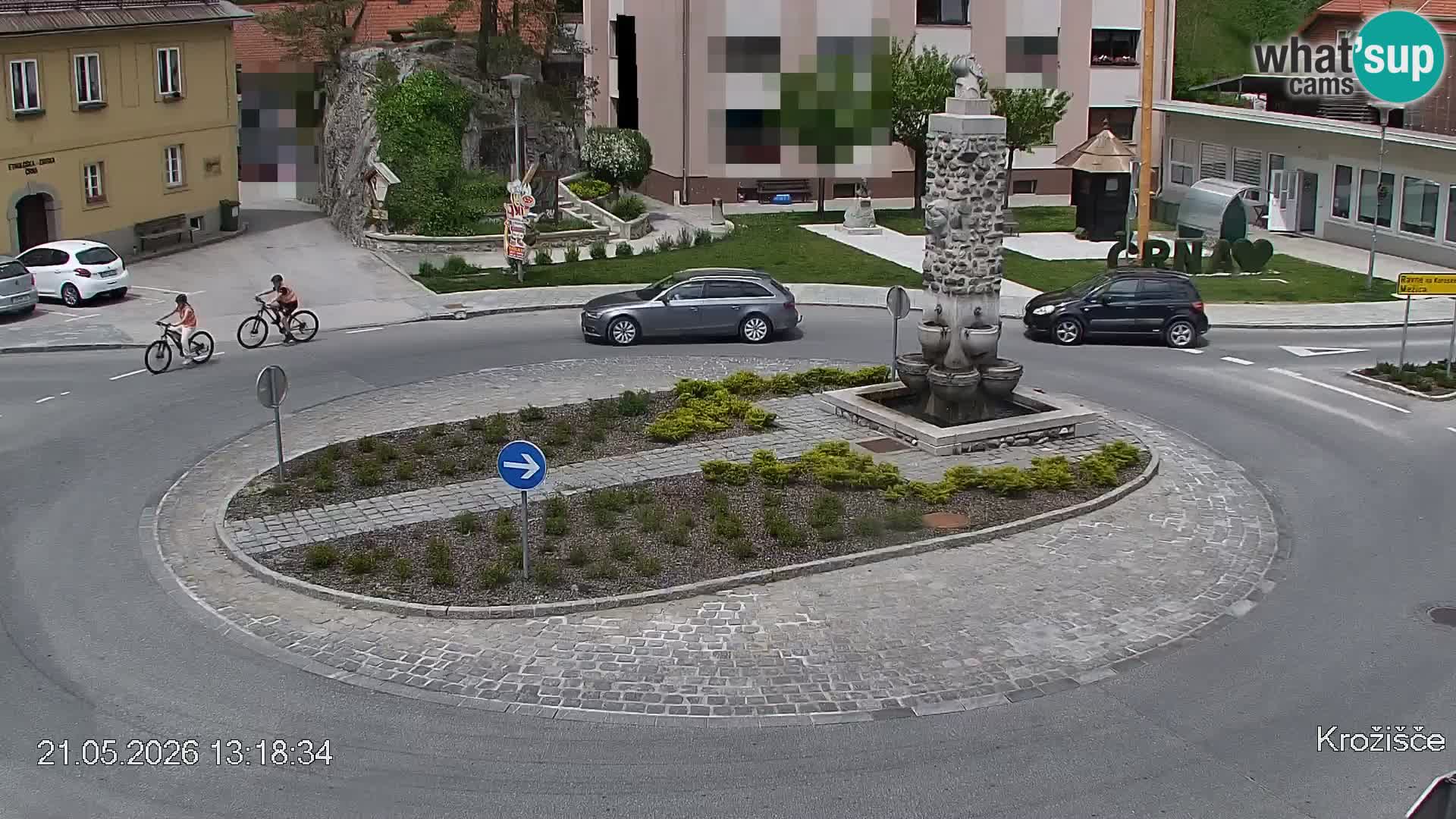 Črna na Koroškem Stadtzentrum | Koroška | Slowenien