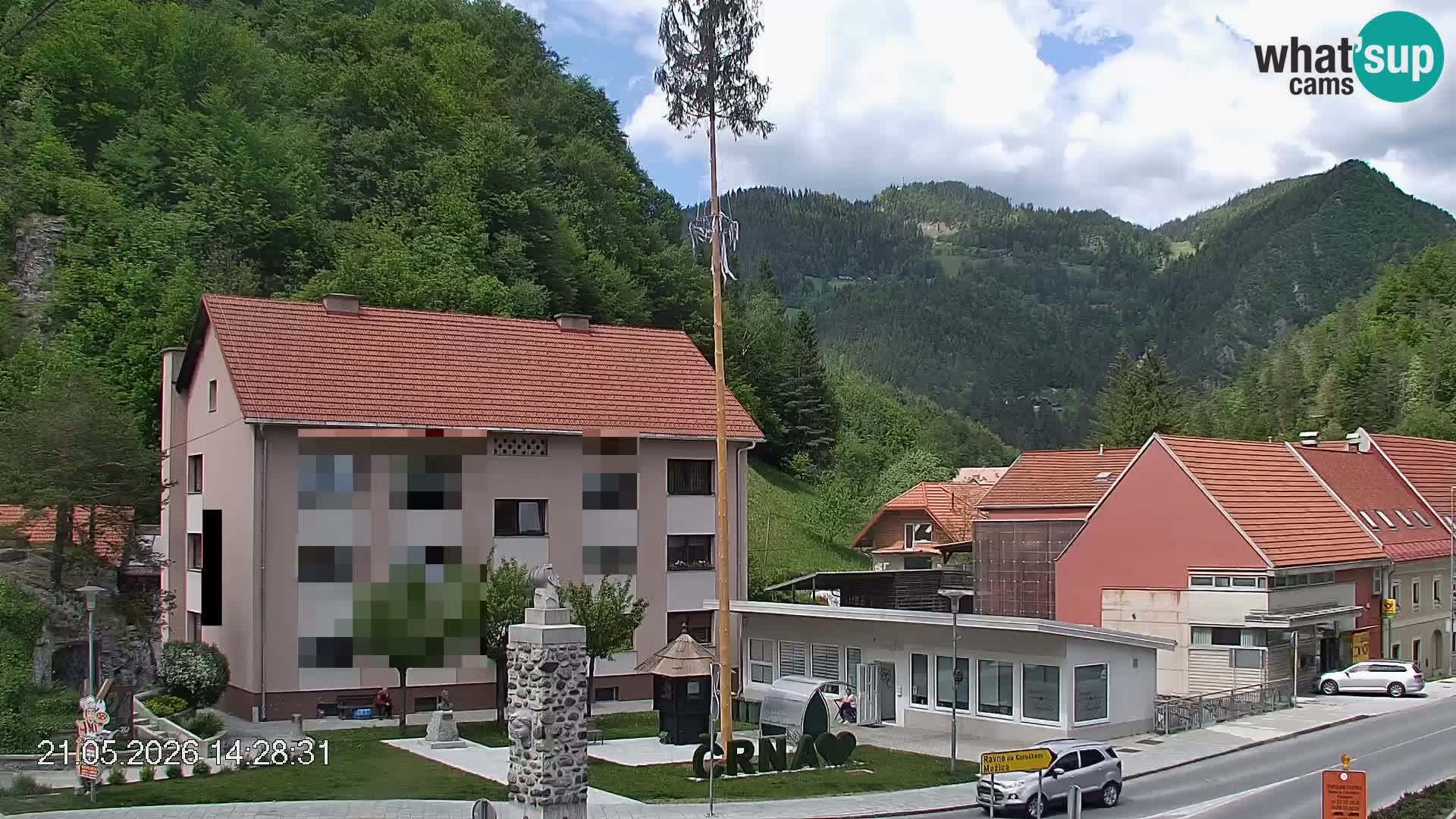 Središte grada Črne na Koroškem | Koroška | Slovenija