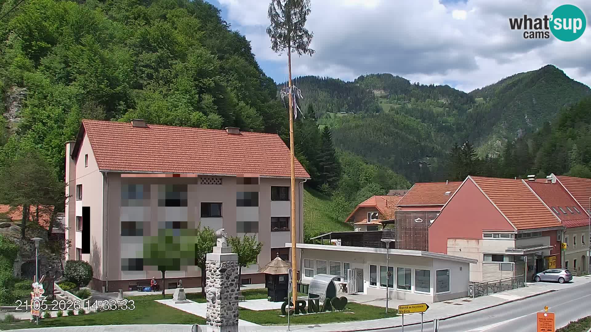 Središte grada Črne na Koroškem | Koroška | Slovenija