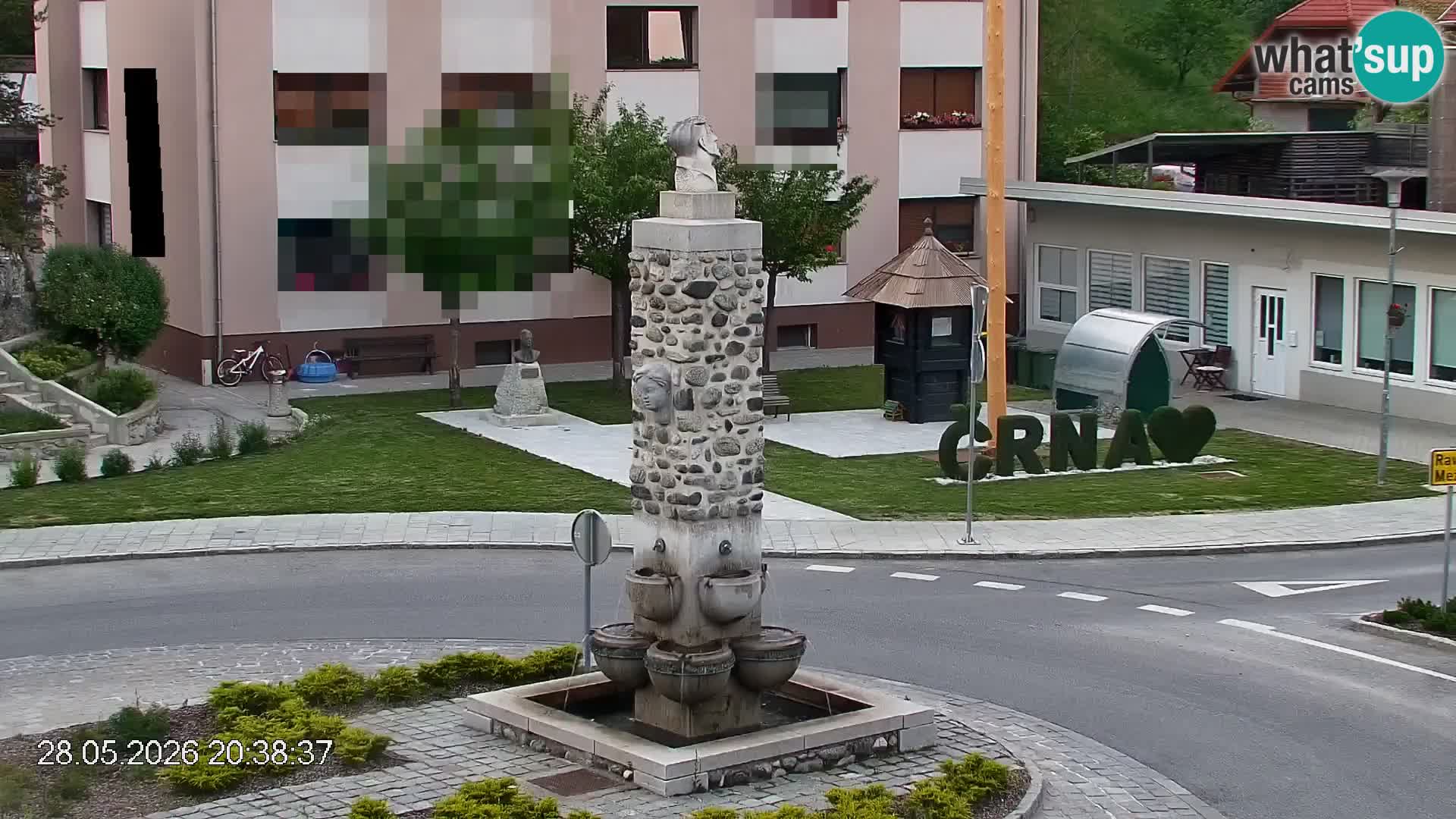 Črna na Koroškem Stadtzentrum | Koroška | Slowenien