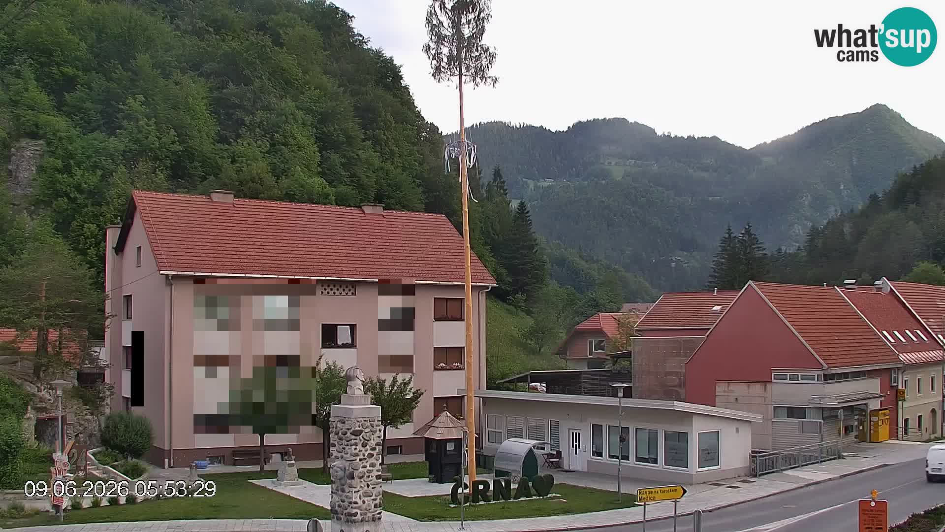 Črna na Koroškem Stadtzentrum | Koroška | Slowenien