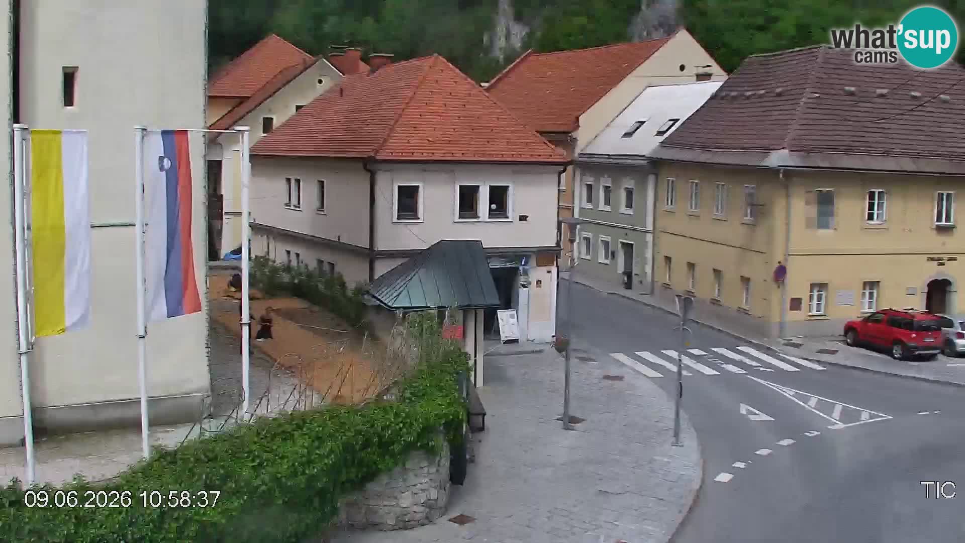 Središte grada Črne na Koroškem | Koroška | Slovenija
