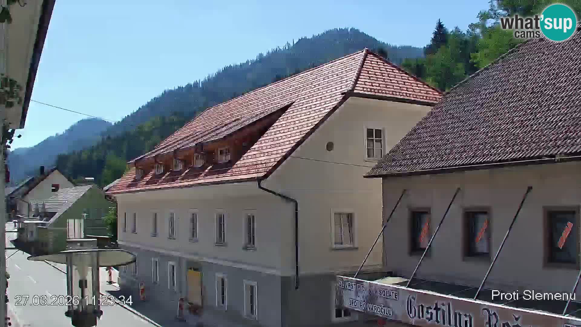 Črna na Koroškem Stadtzentrum | Koroška | Slowenien