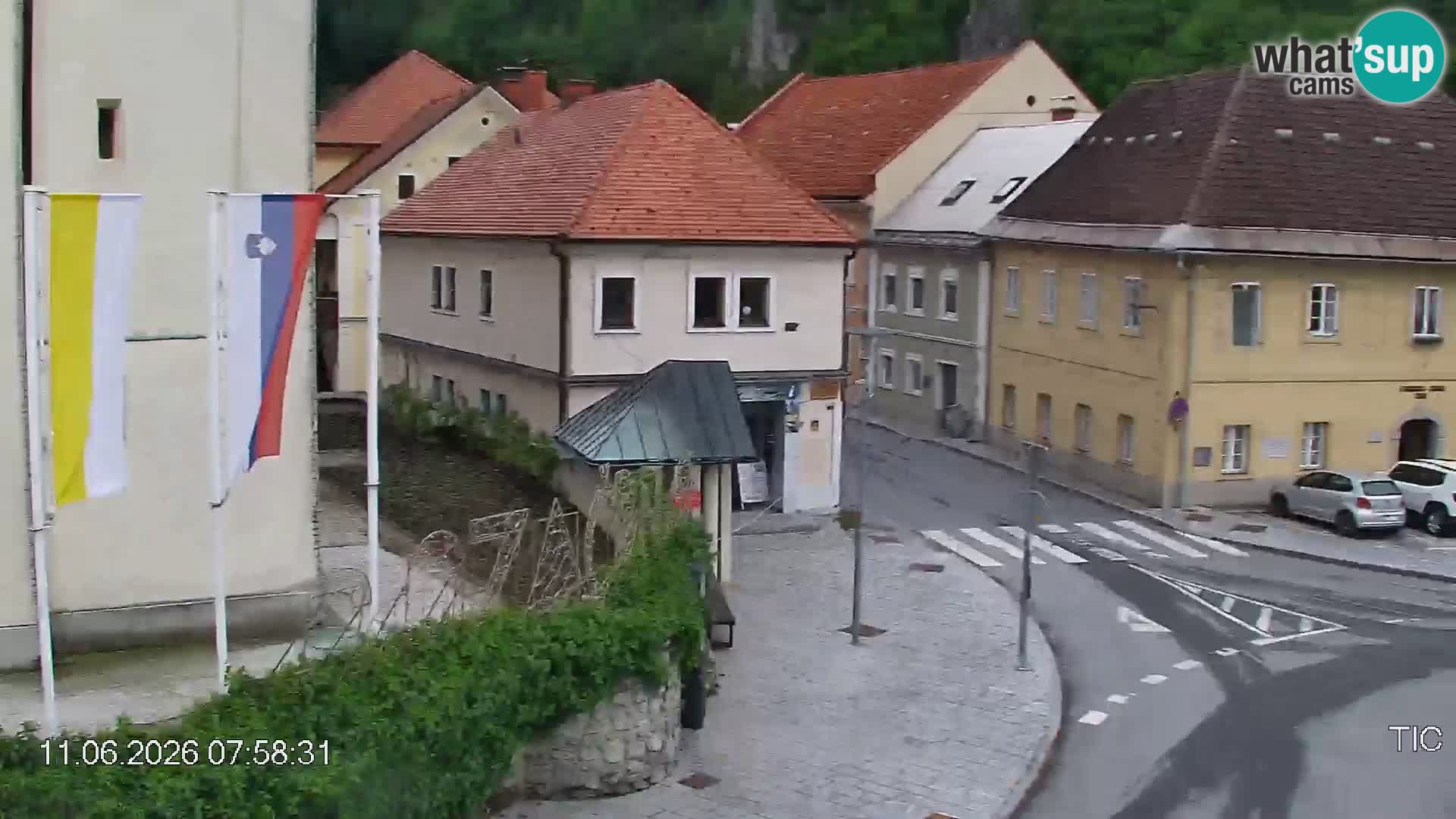 Črna na Koroškem Stadtzentrum | Koroška | Slowenien