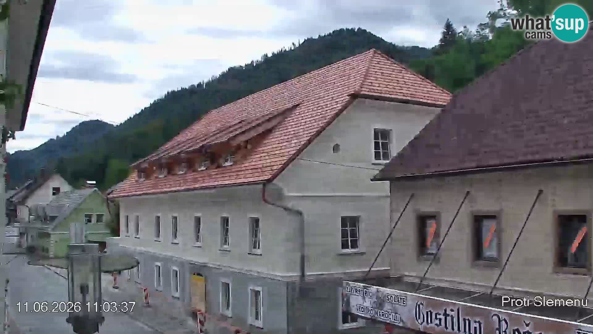 Črna na Koroškem Stadtzentrum | Koroška | Slowenien