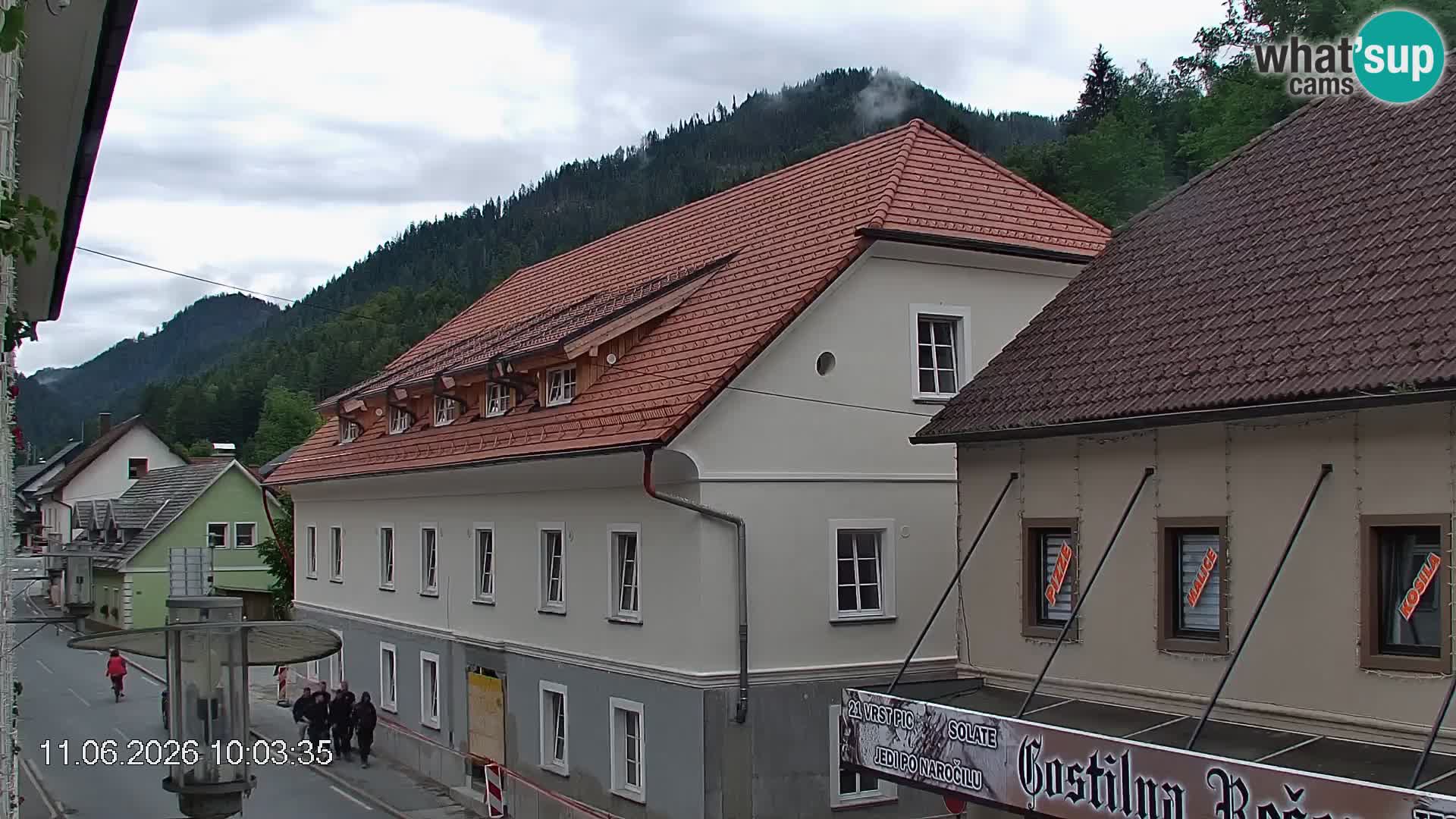 Črna na Koroškem Stadtzentrum | Koroška | Slowenien