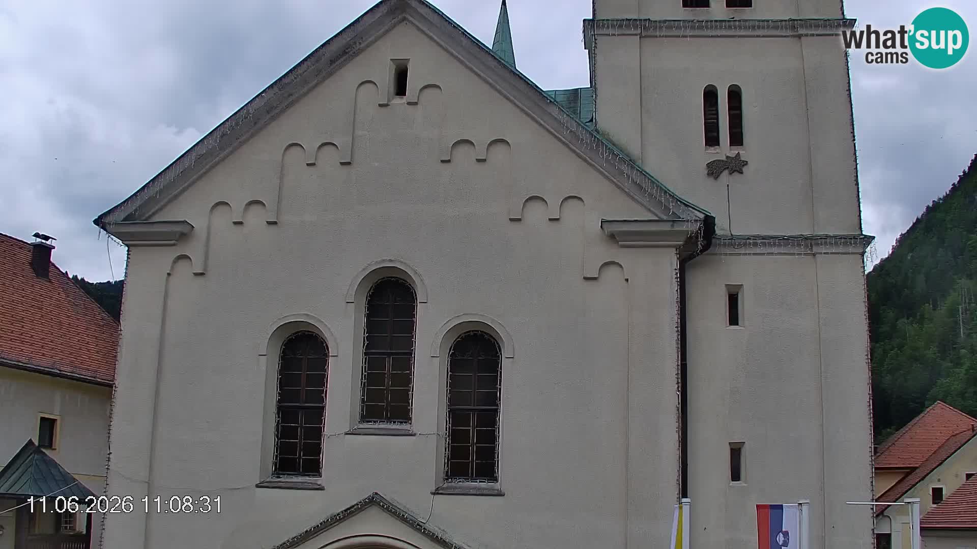 Črna na Koroškem Stadtzentrum | Koroška | Slowenien