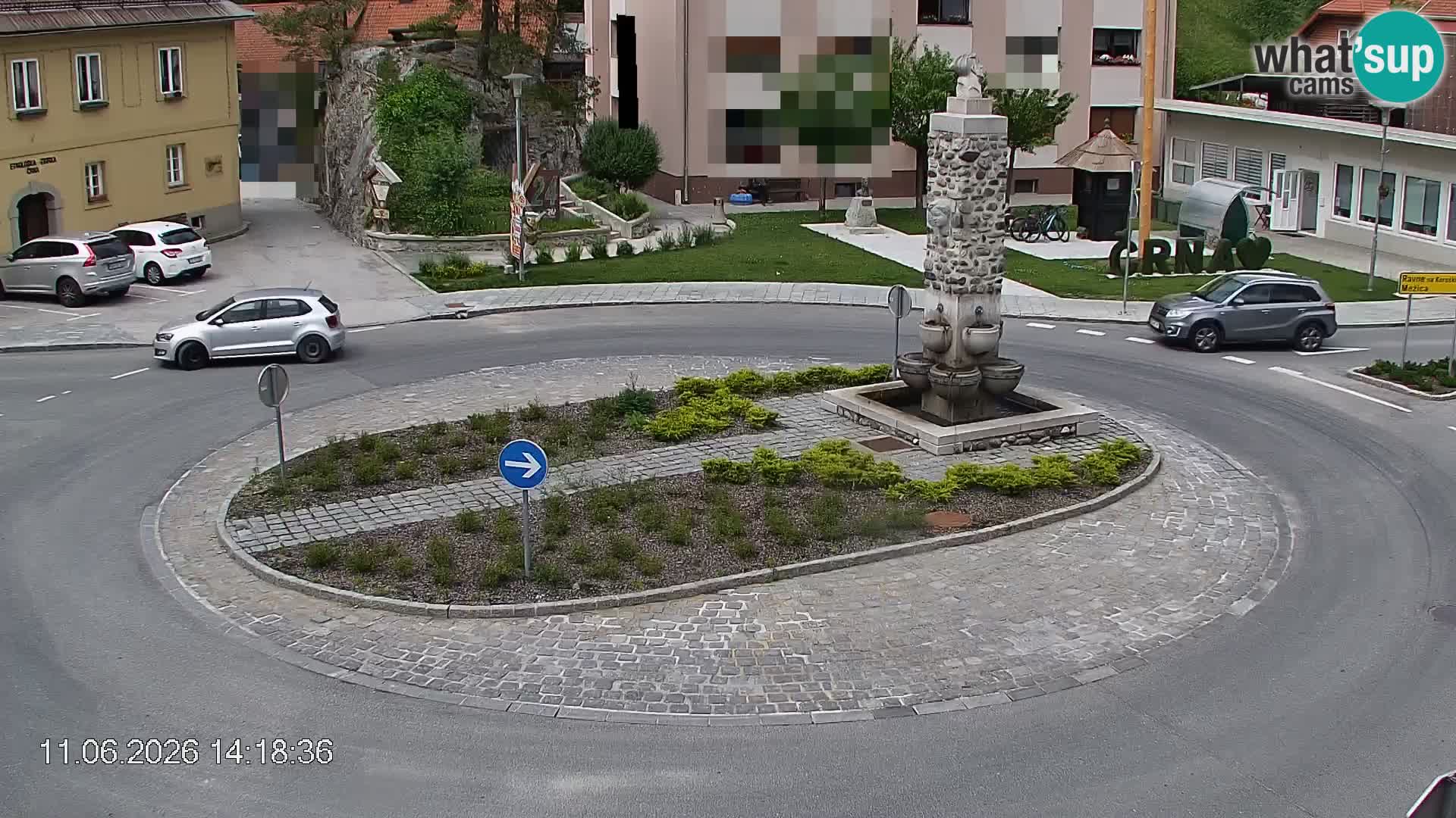 Središte grada Črne na Koroškem | Koroška | Slovenija
