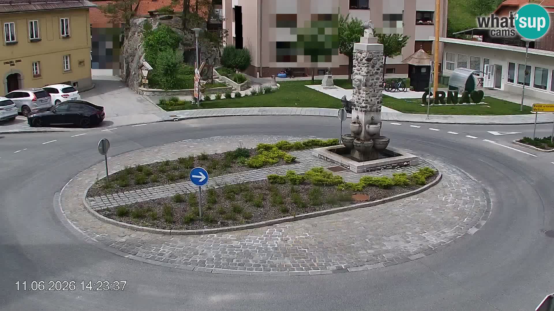 Črna na Koroškem Stadtzentrum | Koroška | Slowenien