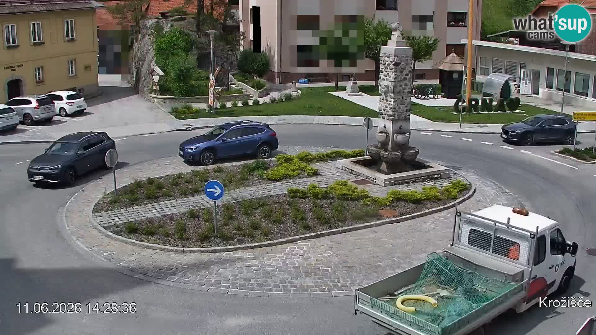 Črna na Koroškem Stadtzentrum | Koroška | Slowenien