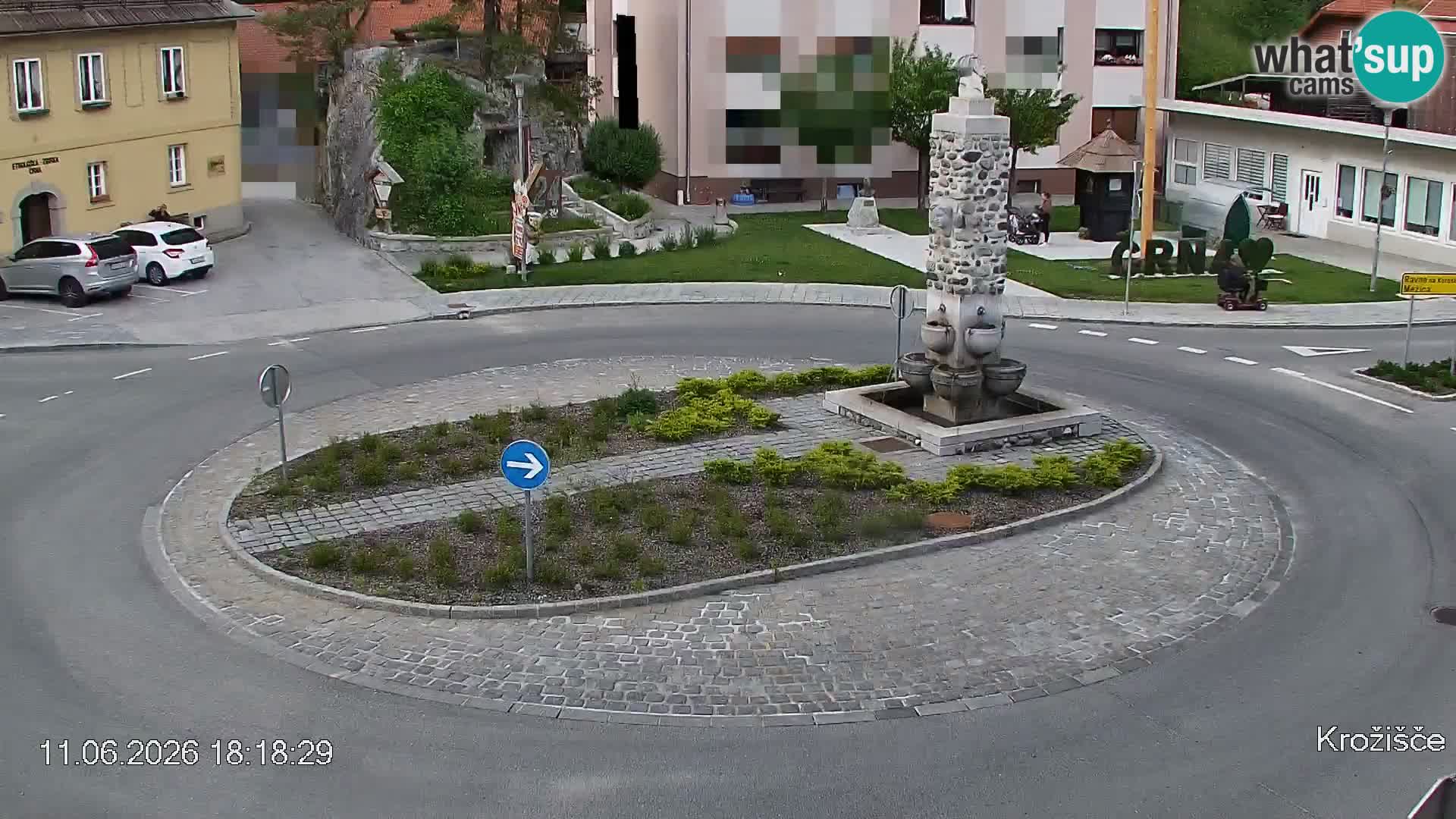 Črna na Koroškem Stadtzentrum | Koroška | Slowenien