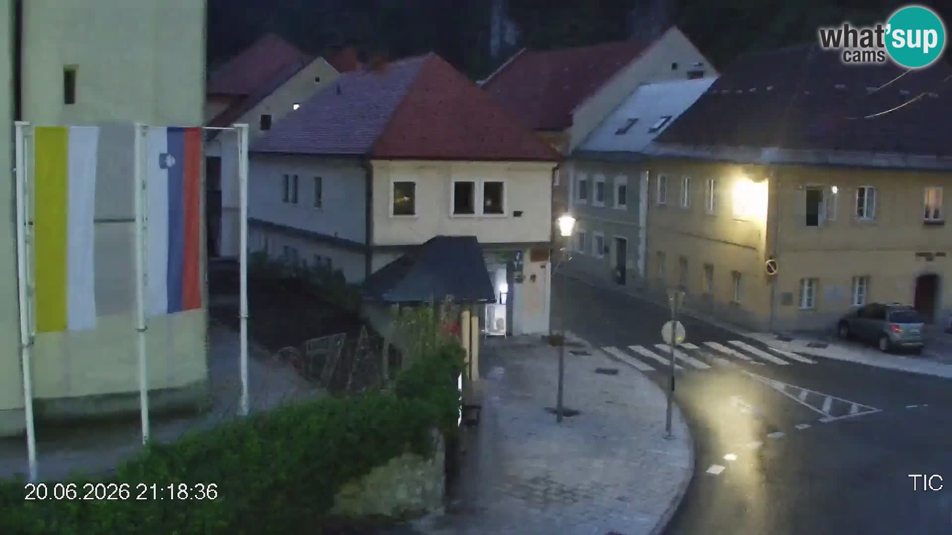 Črna na Koroškem Stadtzentrum | Koroška | Slowenien