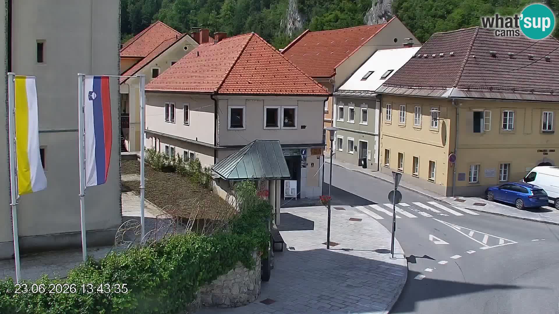Črna na Koroškem Stadtzentrum | Koroška | Slowenien
