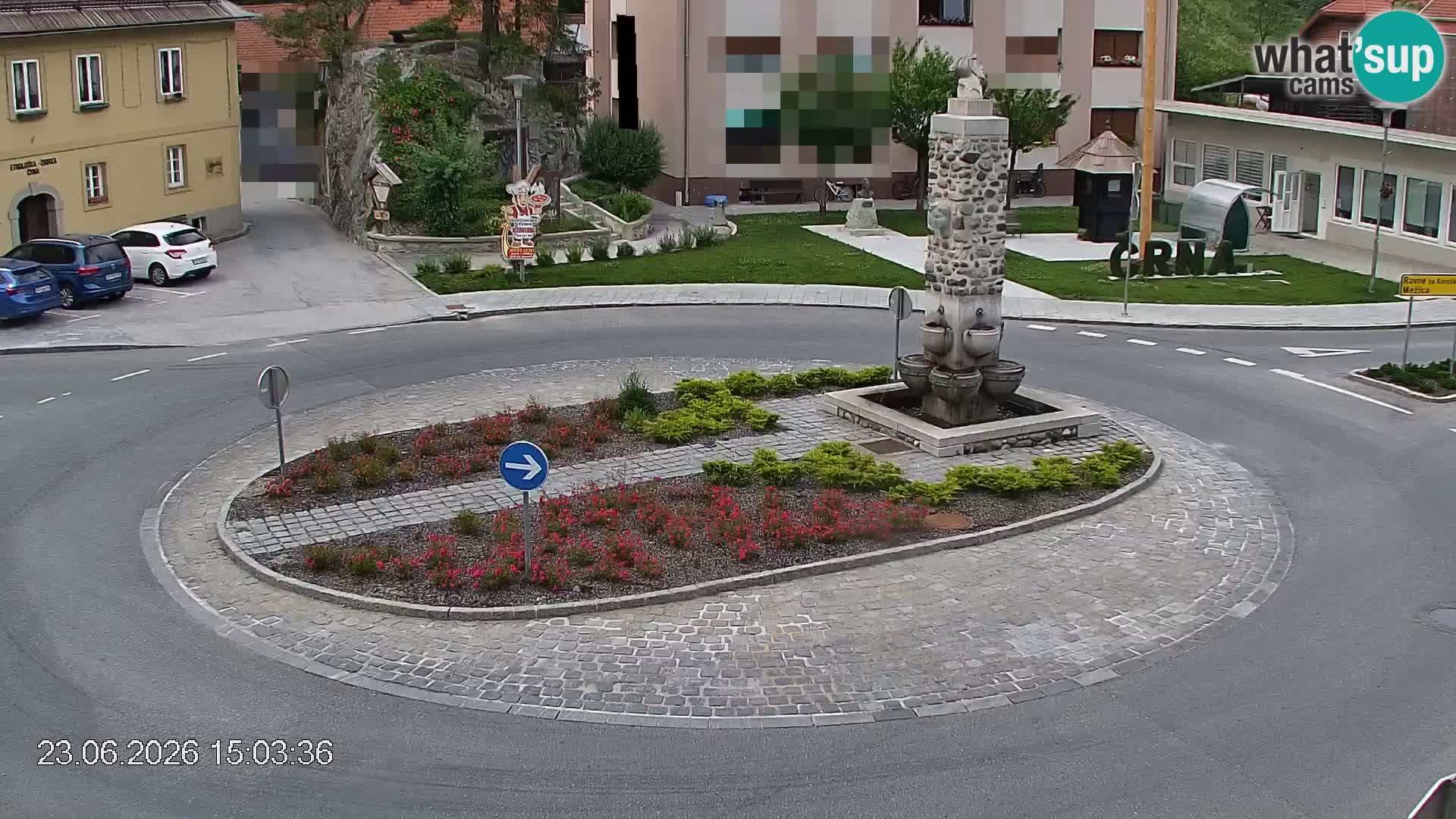Črna na Koroškem Stadtzentrum | Koroška | Slowenien