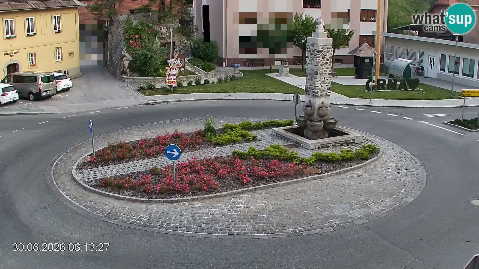 Črna na Koroškem Stadtzentrum | Koroška | Slowenien