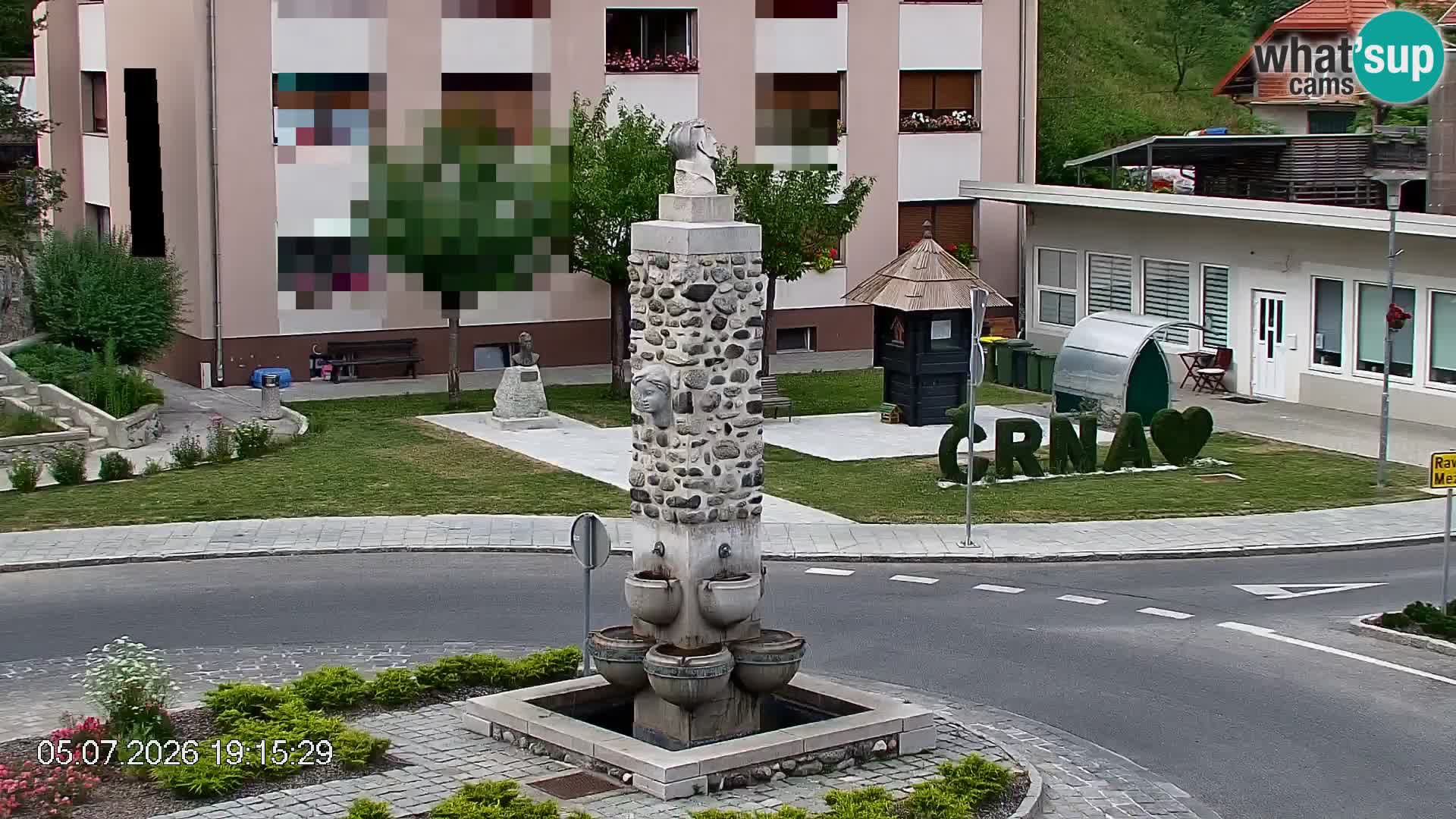 Črna na Koroškem Stadtzentrum | Koroška | Slowenien