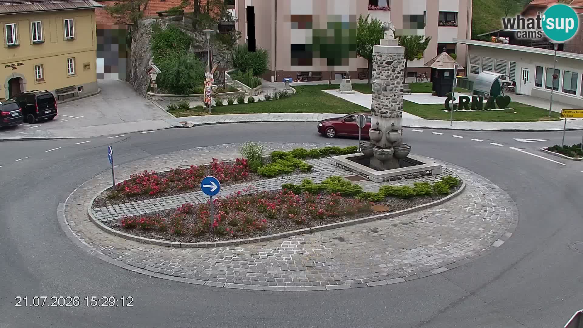 Črna na Koroškem Stadtzentrum | Koroška | Slowenien
