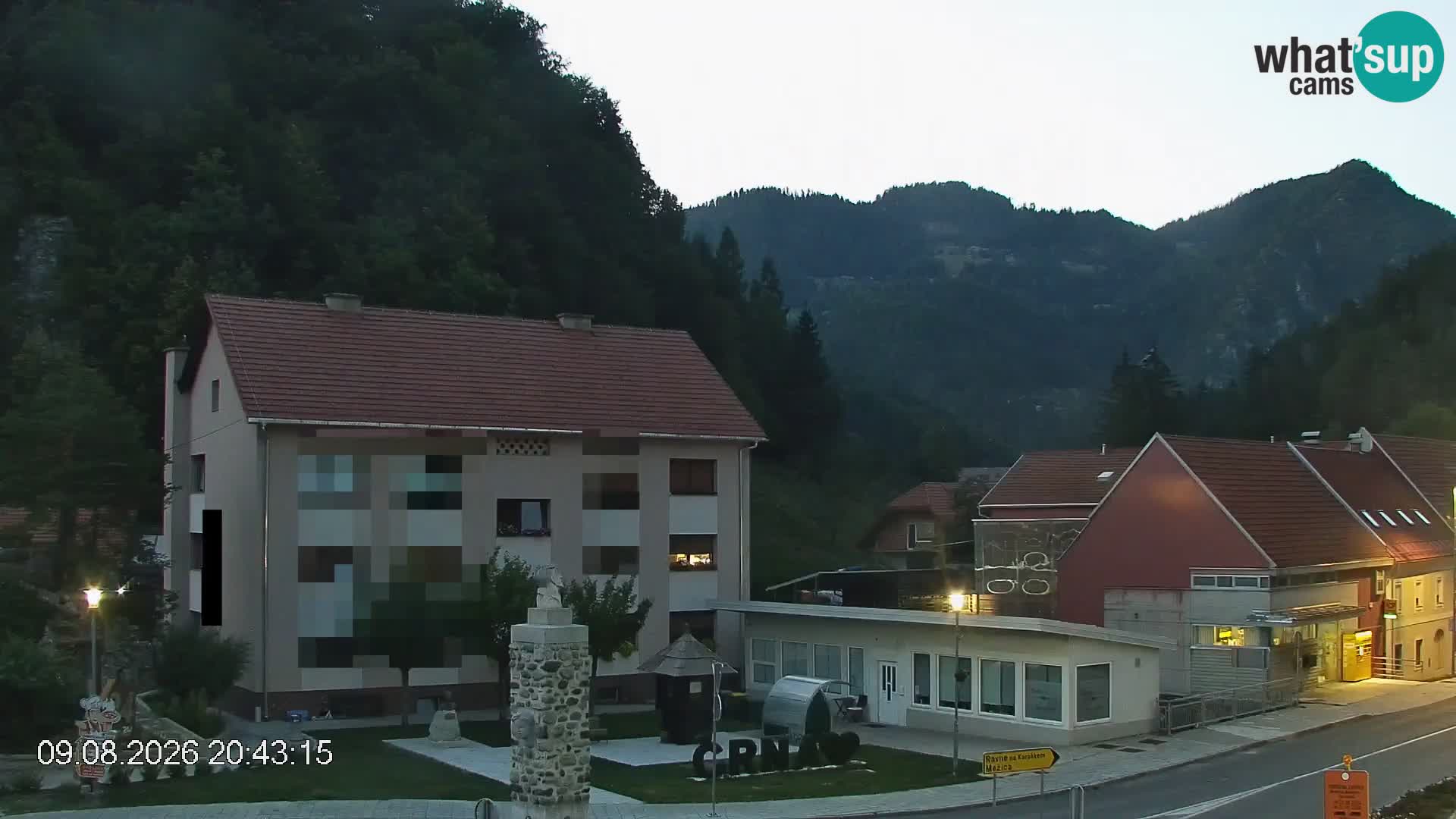 Črna na Koroškem Stadtzentrum | Koroška | Slowenien