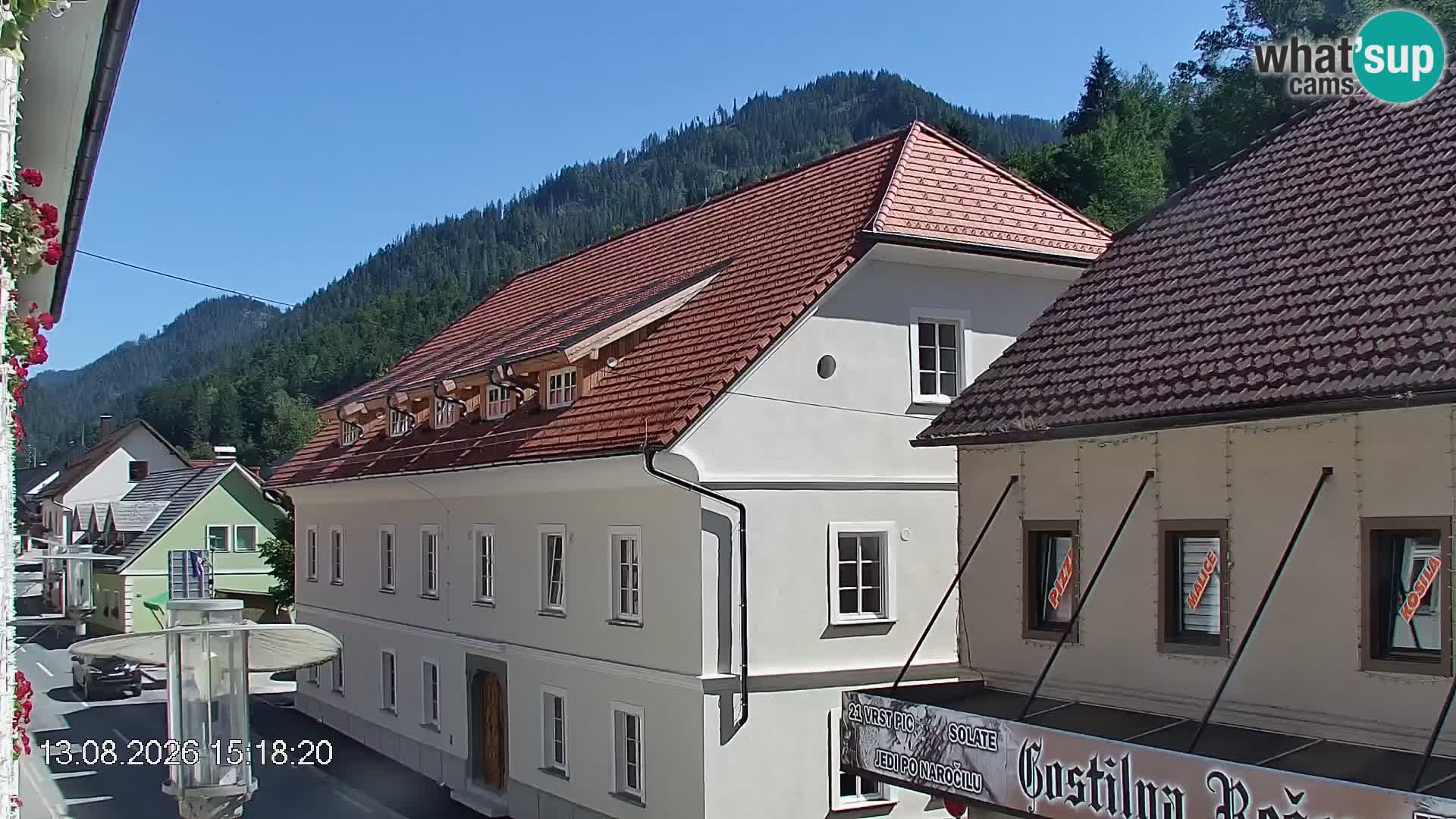 Črna na Koroškem Stadtzentrum | Koroška | Slowenien