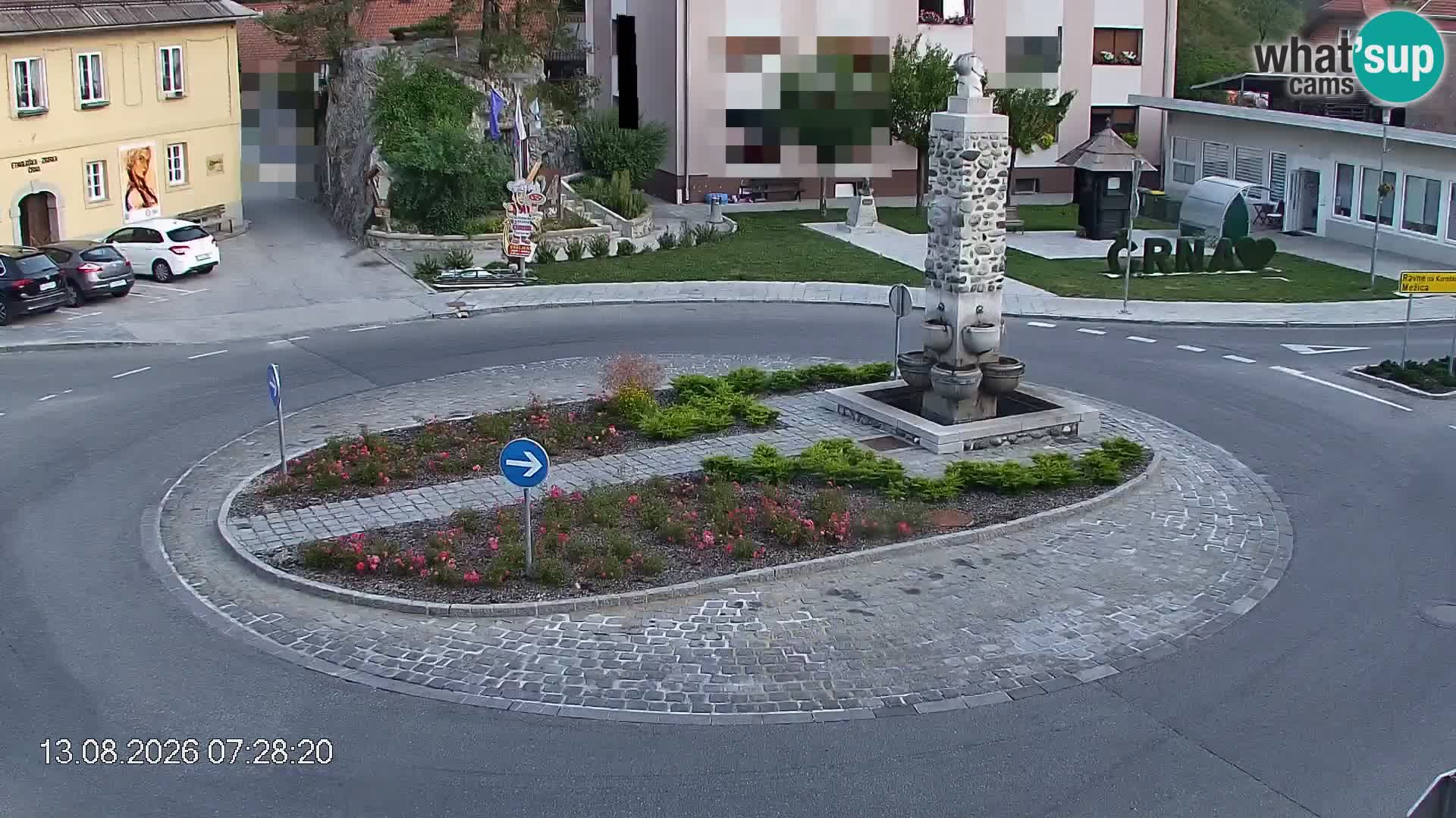 Črna na Koroškem Stadtzentrum | Koroška | Slowenien