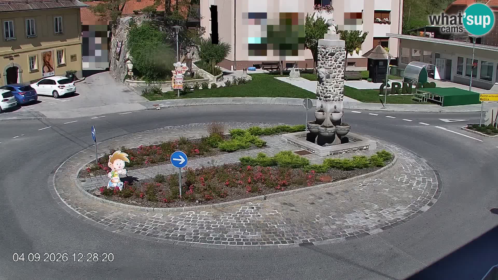 Črna na Koroškem Stadtzentrum | Koroška | Slowenien