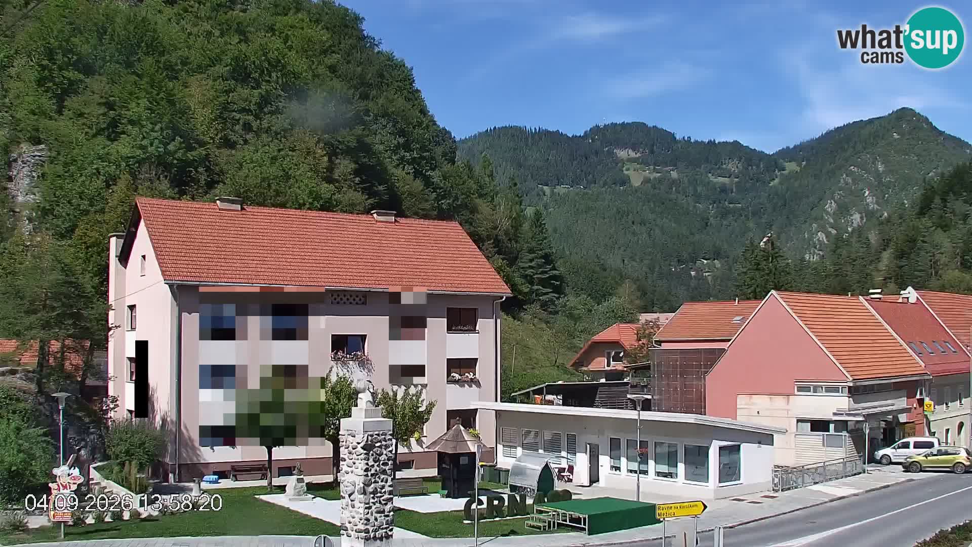 Črna na Koroškem mestno jedro | Koroška