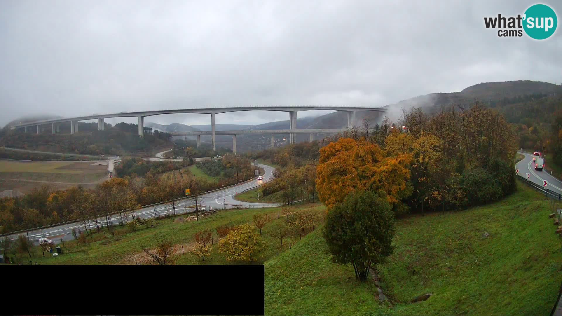 Webcam Črni Kal Viadukt – Viki Burger