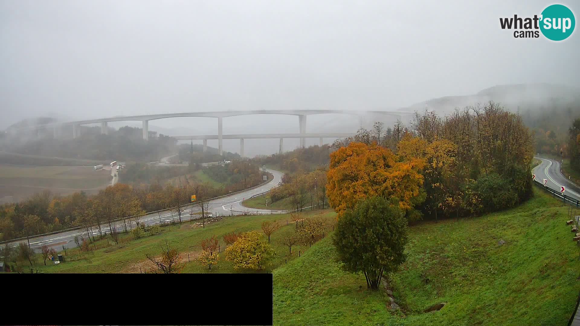 Webcam Črni Kal Viadukt – Viki Burger