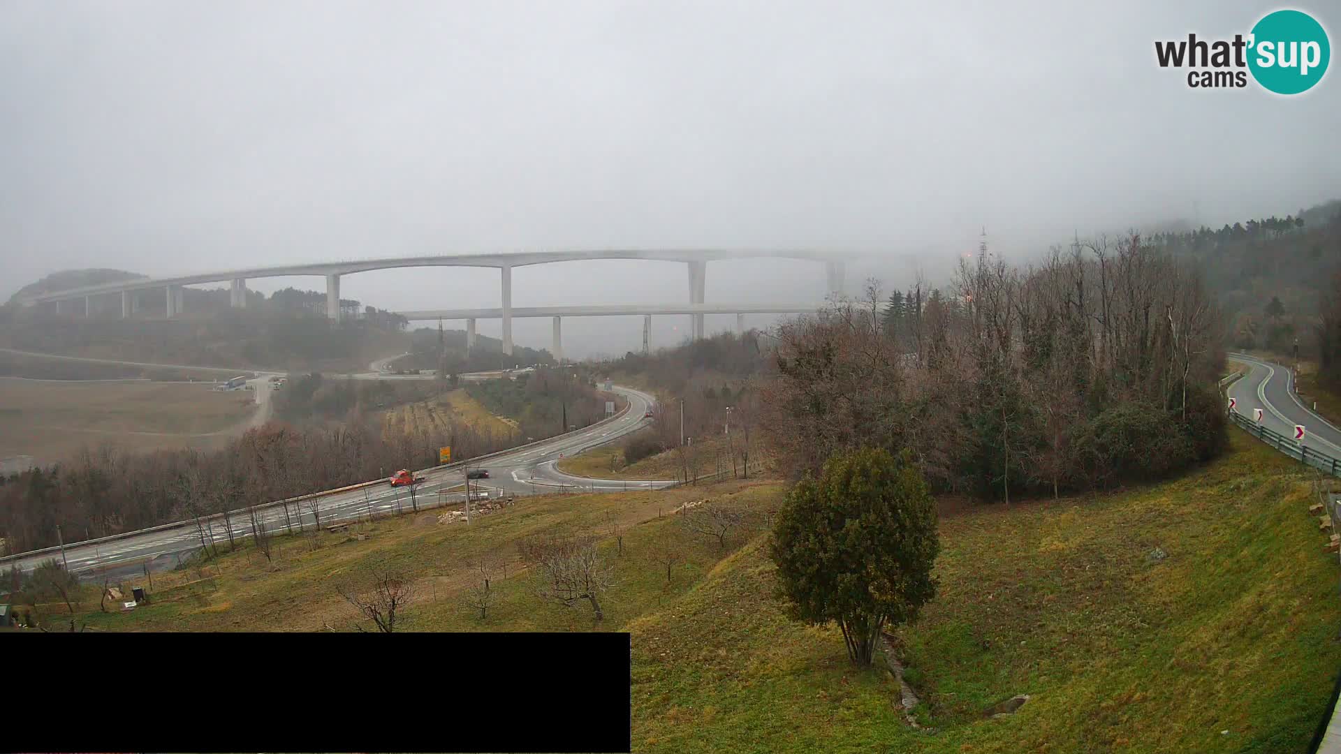 Webcam Črni Kal Viadukt – Viki Burger