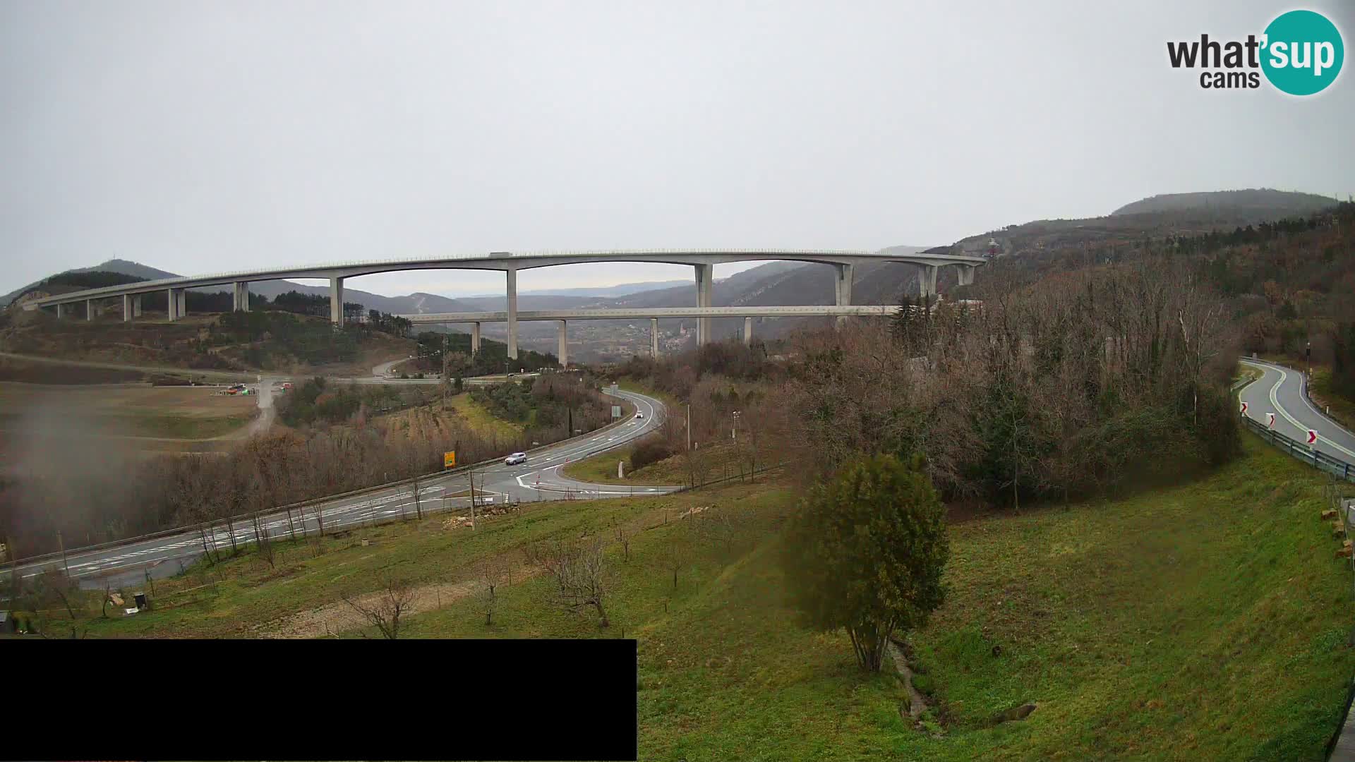 Webcam Črni Kal Viadukt – Viki Burger