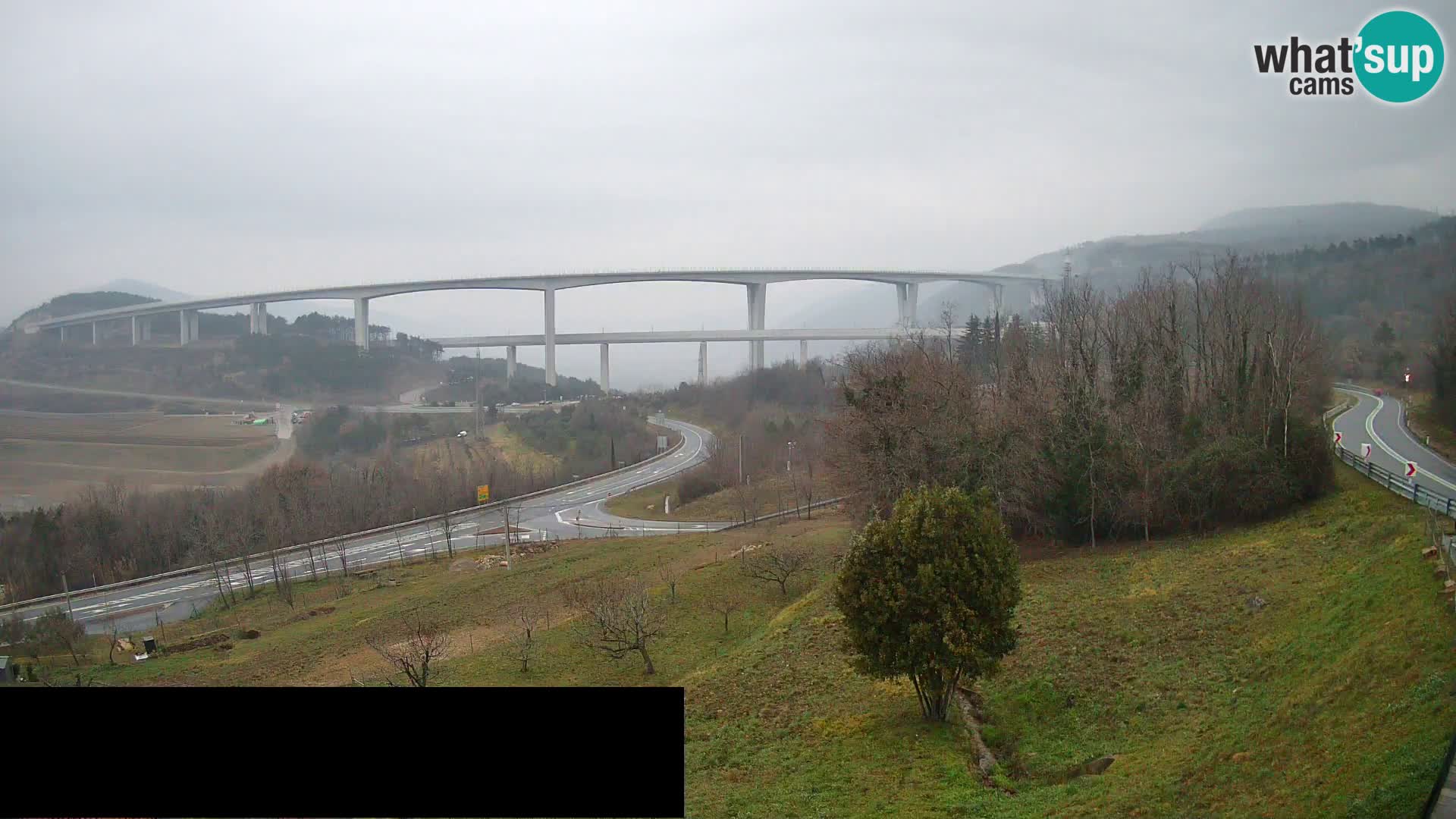 Webcam Črni Kal Viadukt – Viki Burger