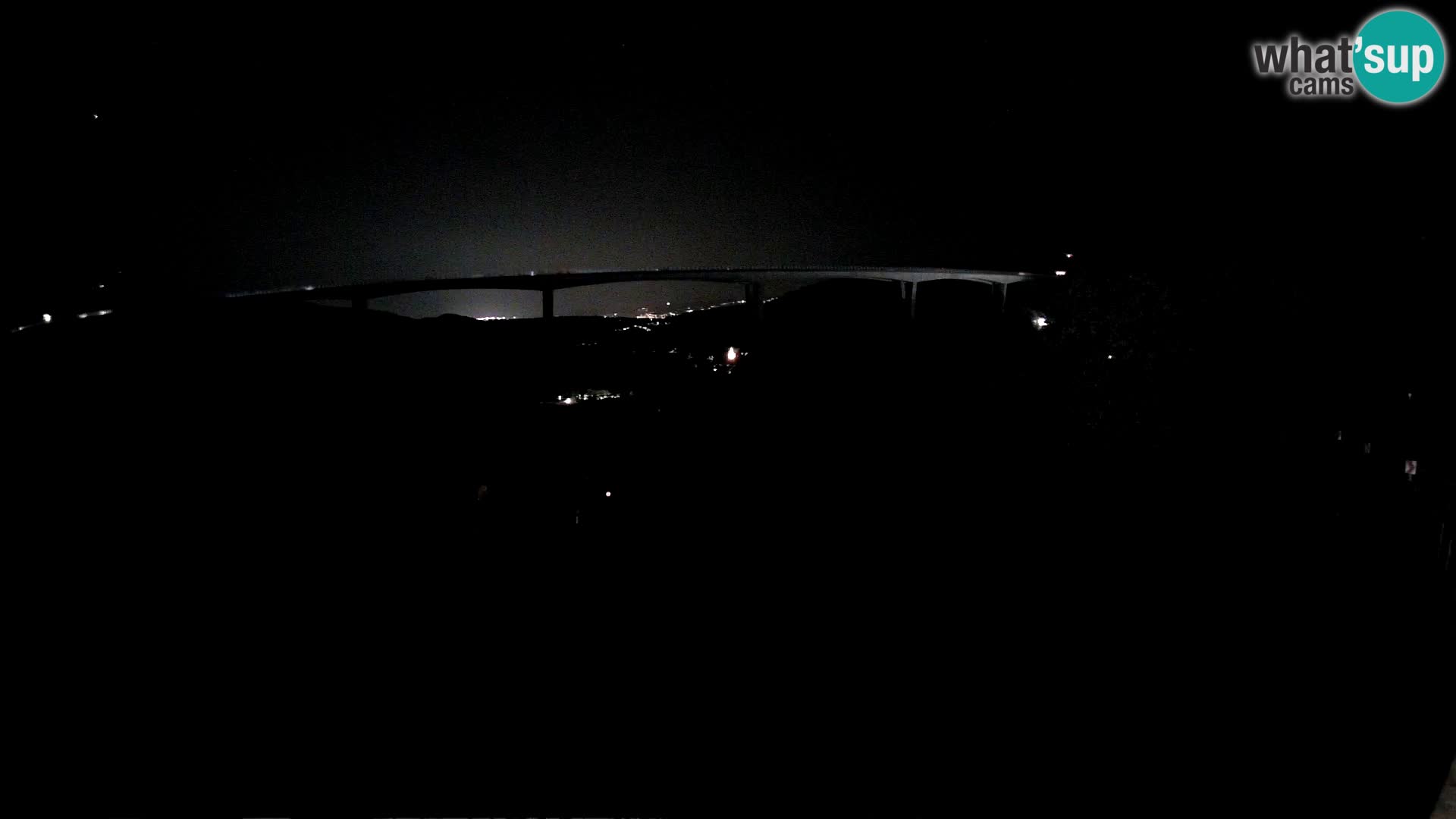 Webcam Črni Kal Viaduct – view from Viki Burger