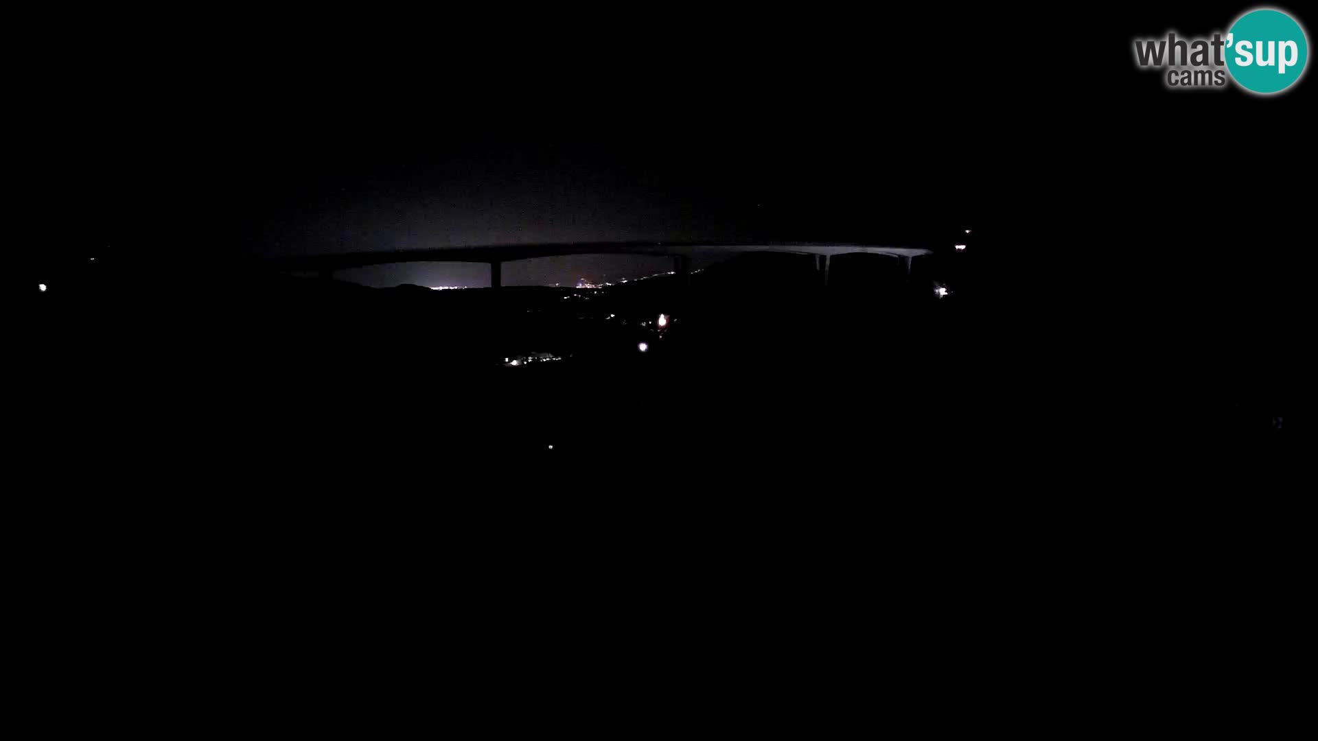 Webcam Črni Kal Viaduct – view from Viki Burger