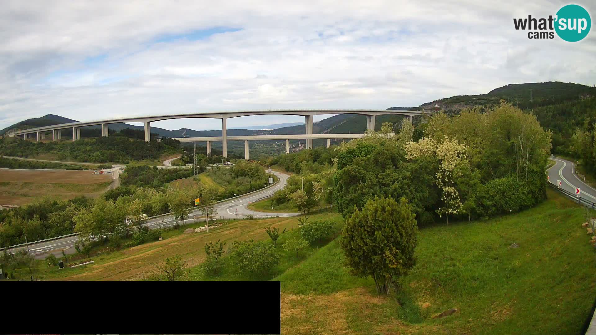 Live cam Črni Kal Viaduc – Viki Burger