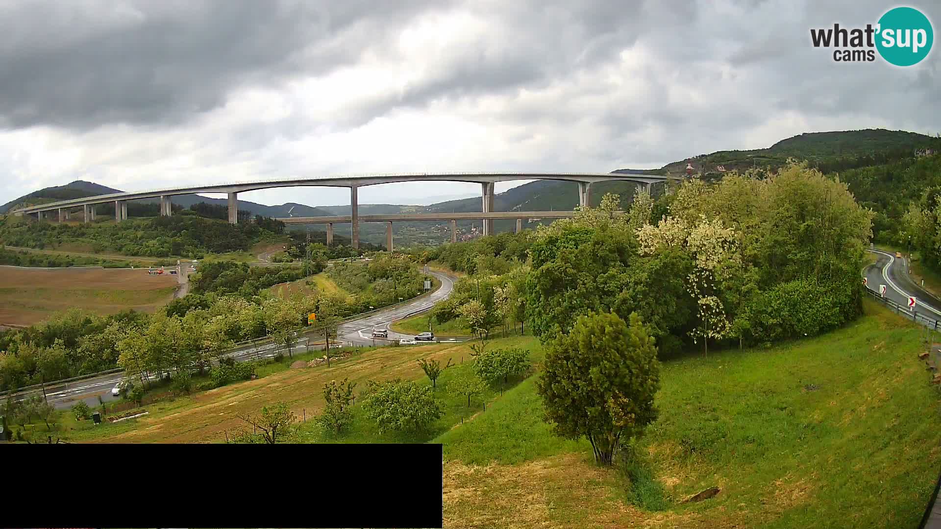 Live cam Črni Kal Viaduc – Viki Burger