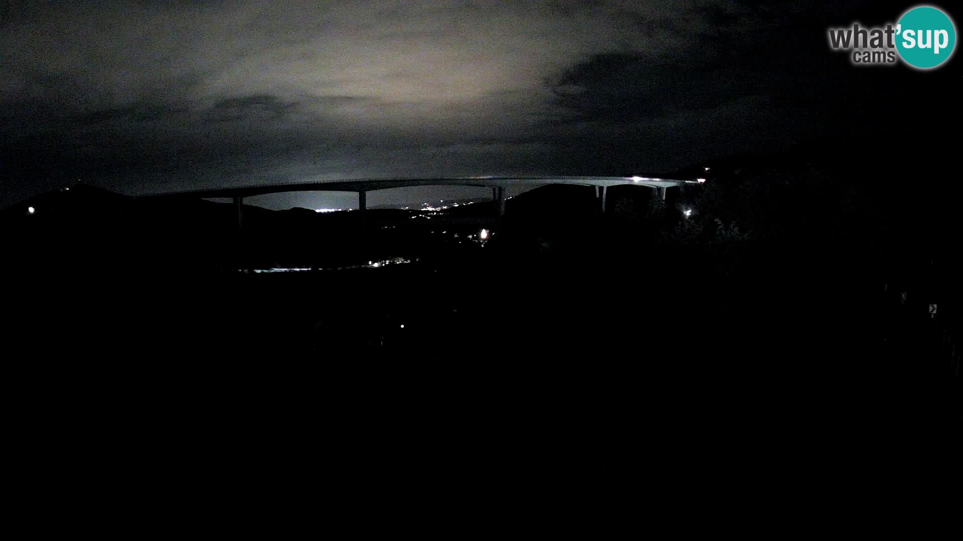 Webcam Črni Kal Viaduct – view from Viki Burger
