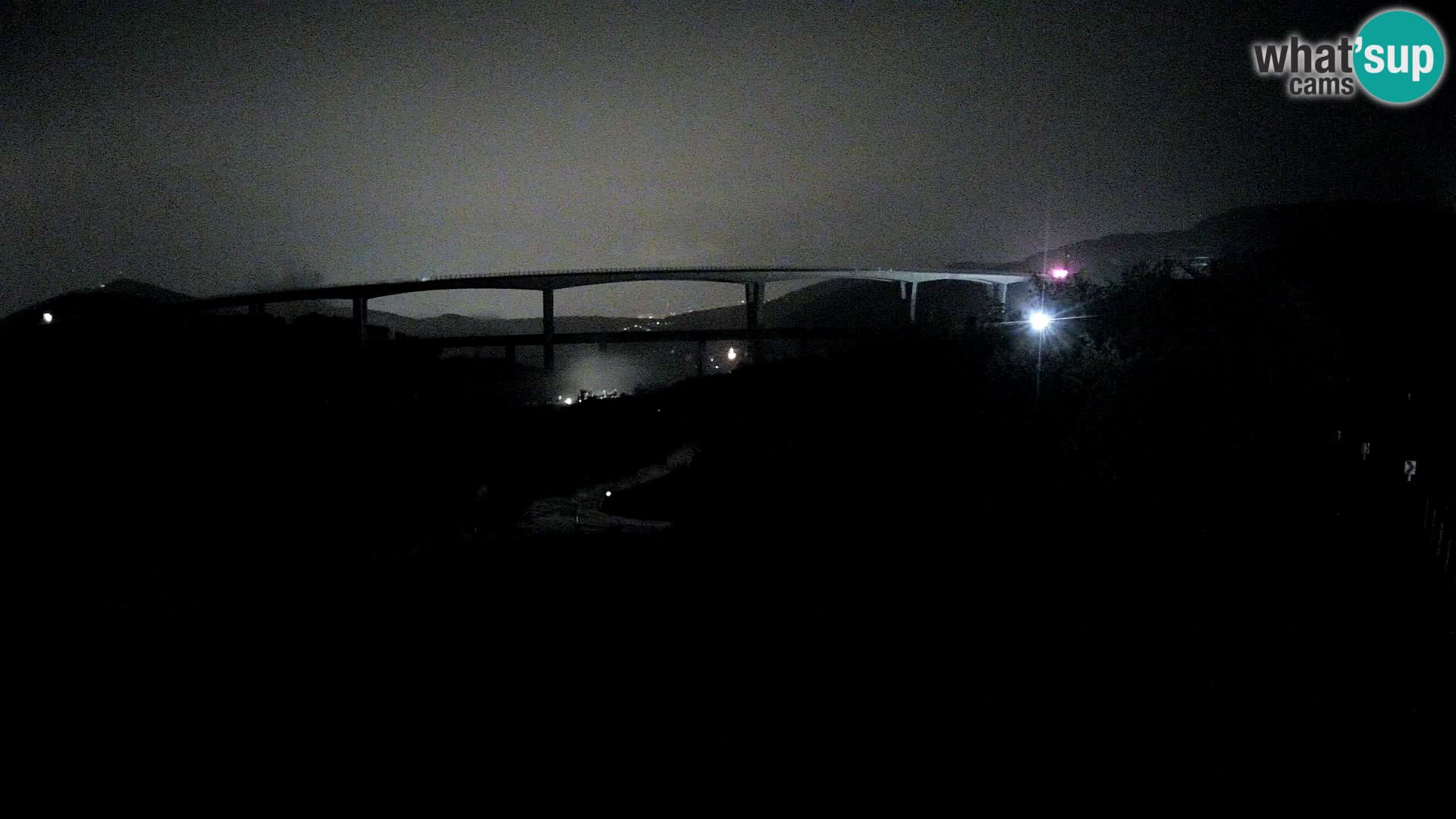 Kamera v živo Črni Kal Viadukt – pogled z Viki Burgerja