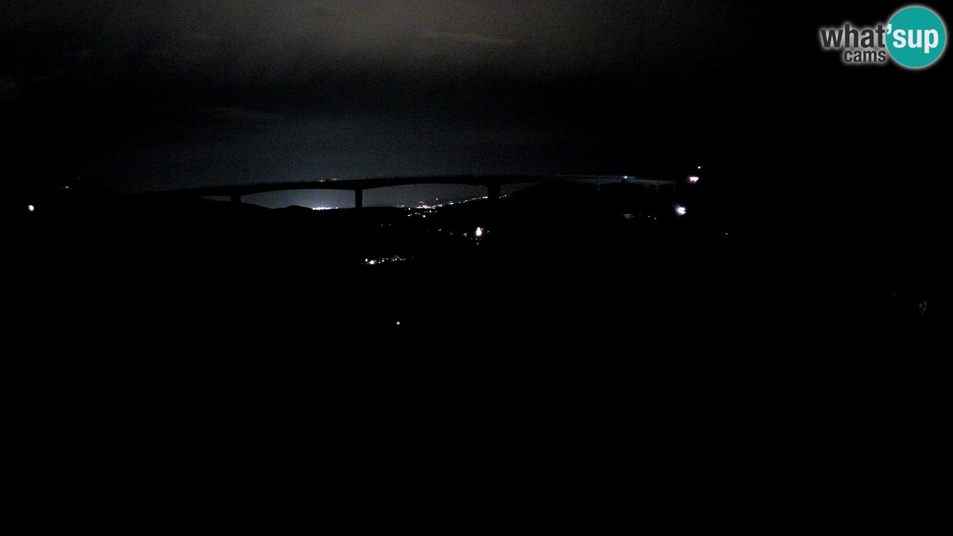 Livecam  Črni Kal Viadotto – panorama dal Viki Burger
