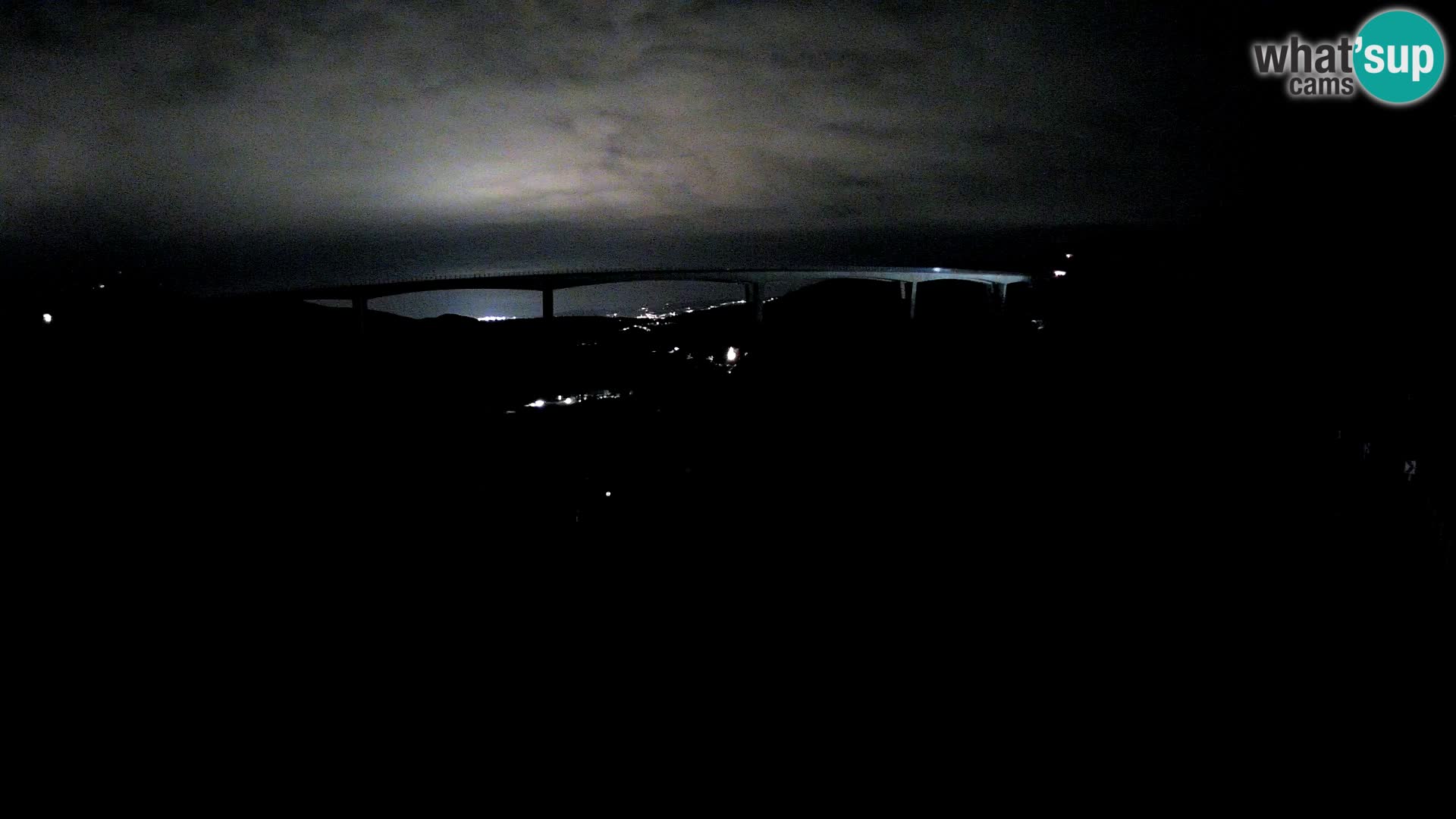 Webcam Črni Kal Viaduct – view from Viki Burger