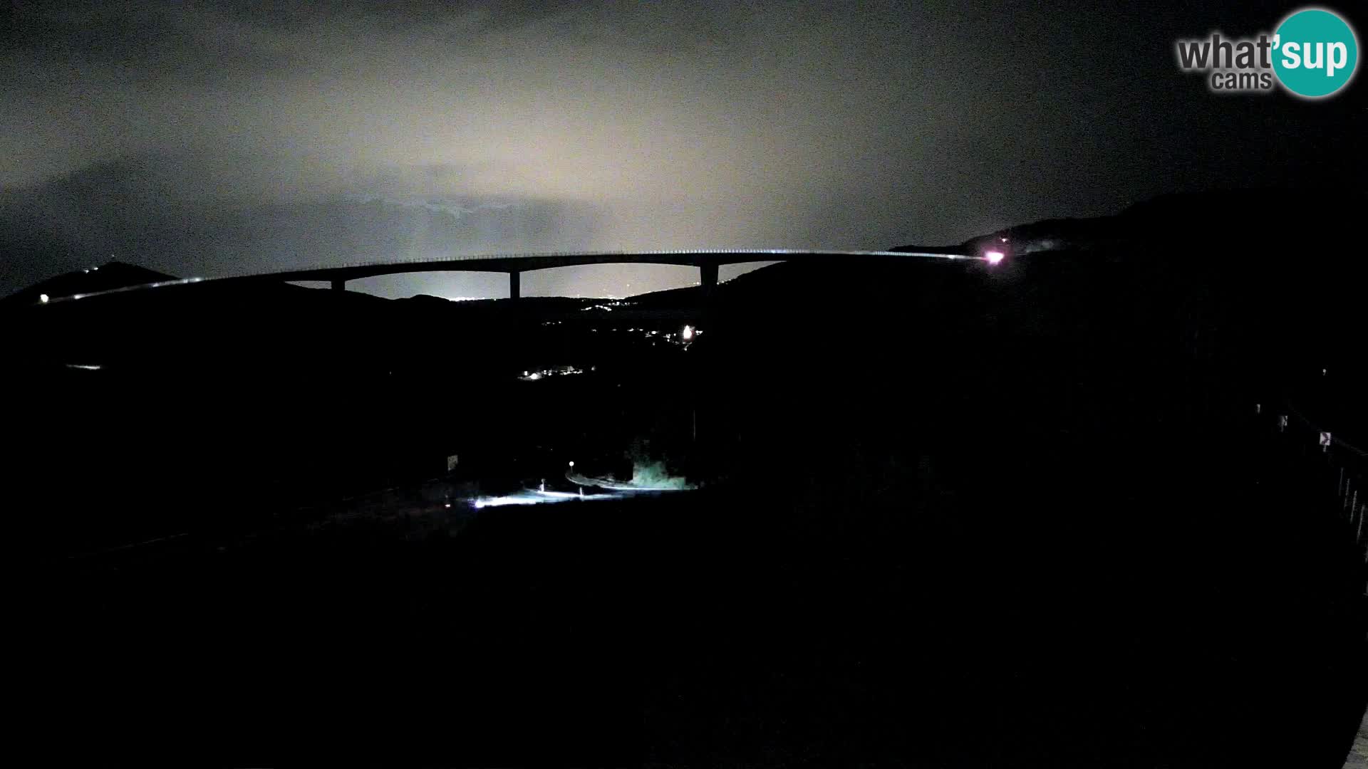Kamera v živo Črni Kal Viadukt – pogled z Viki Burgerja
