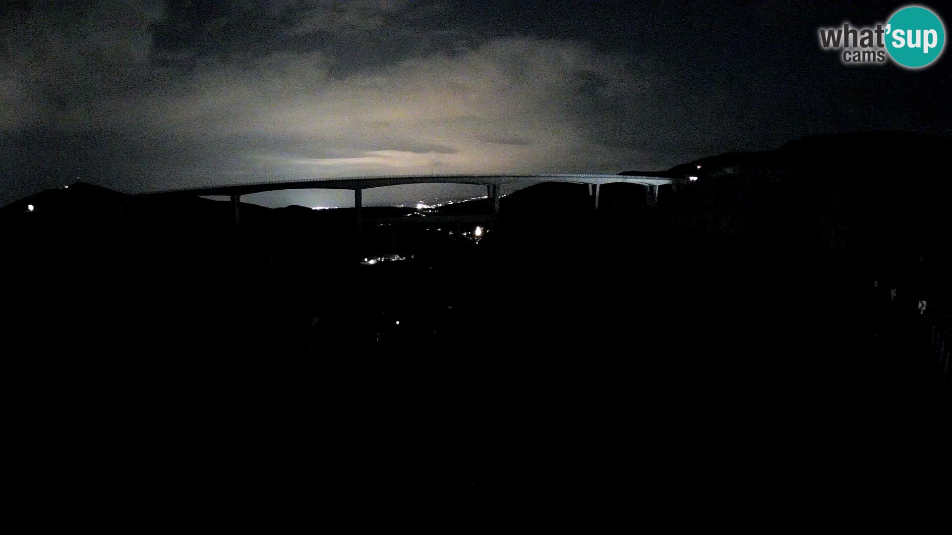 Webcam Črni Kal Viaduct – view from Viki Burger