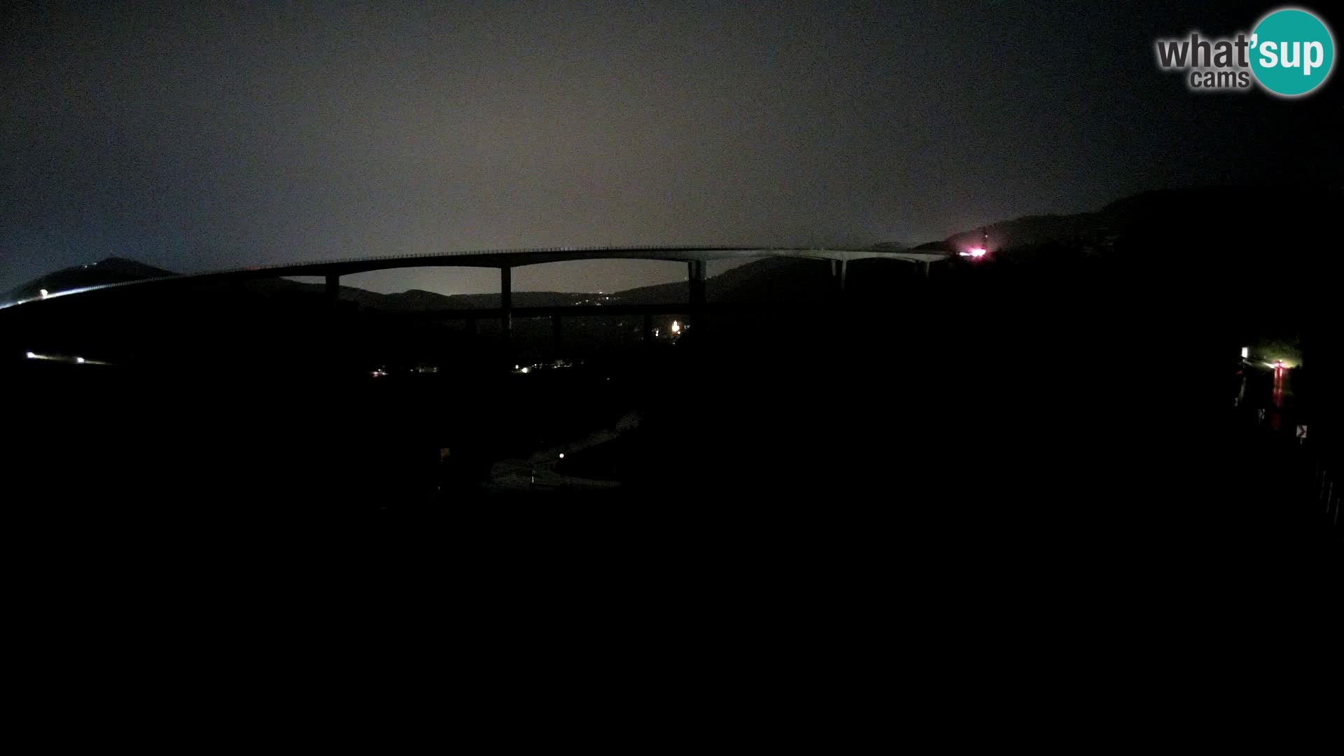 Kamera v živo Črni Kal Viadukt – pogled z Viki Burgerja